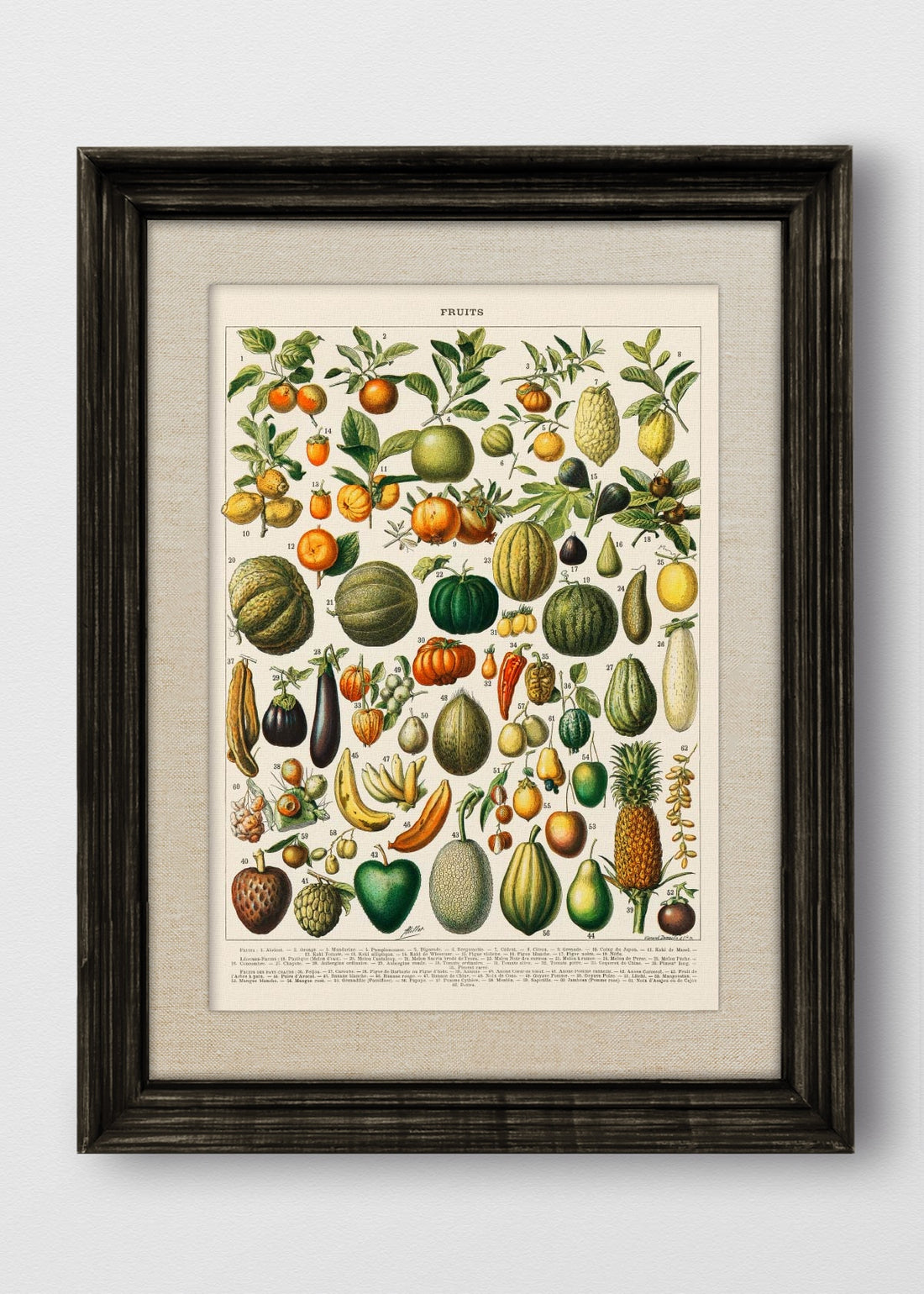 VINTAGE NEGRO LINO CRUDO