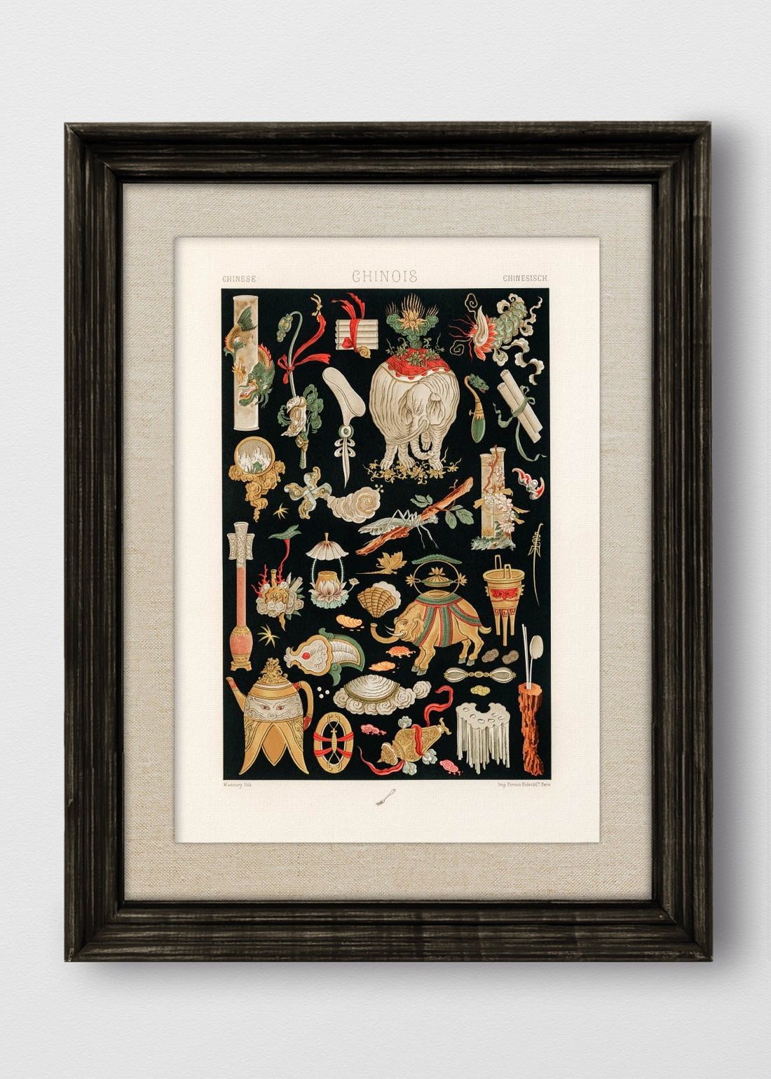 VINTAGE NEGRO LINO CRUDO