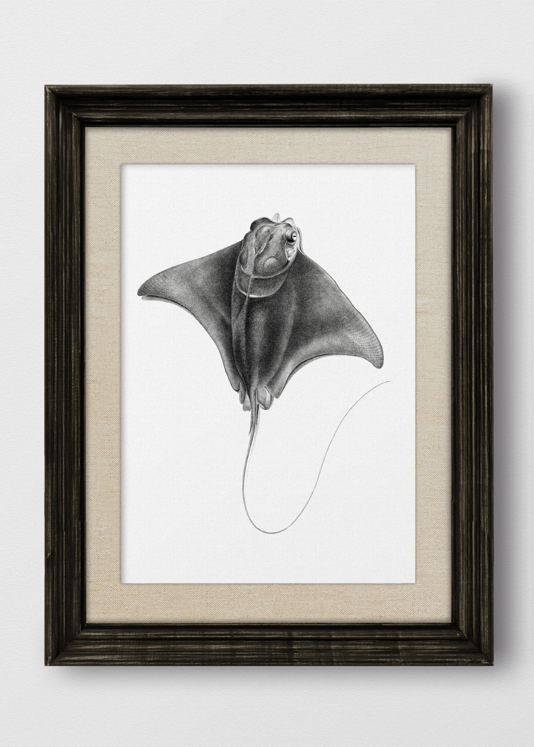 VINTAGE NEGRO LINO CRUDO