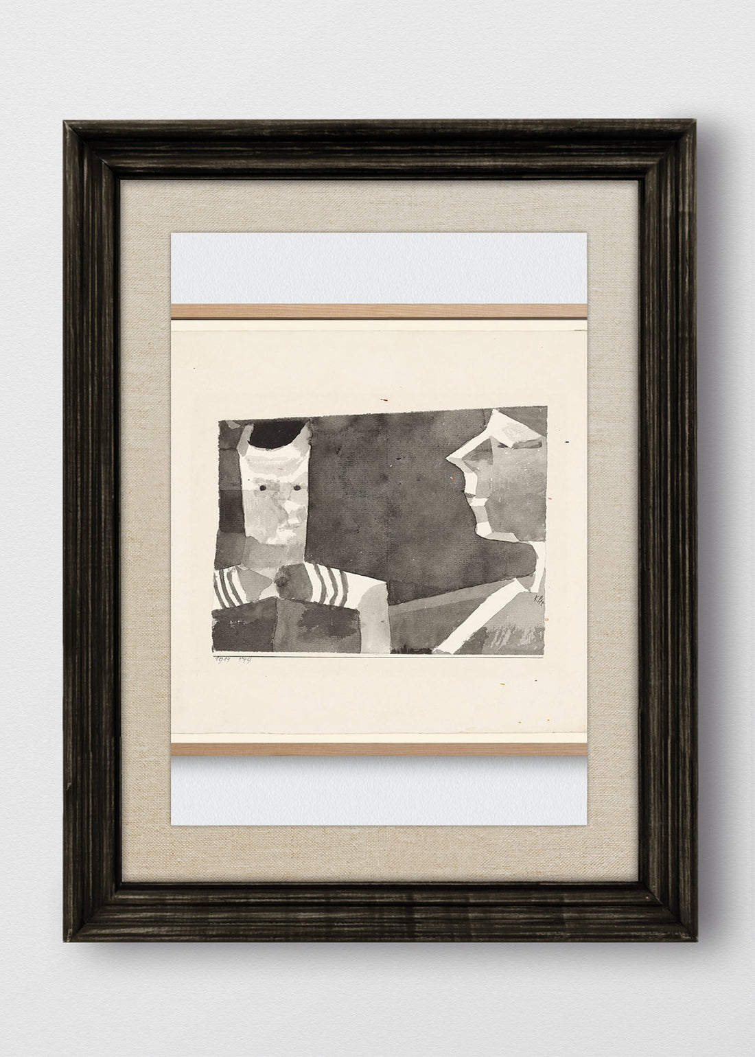 VINTAGE NEGRO LINO CRUDO