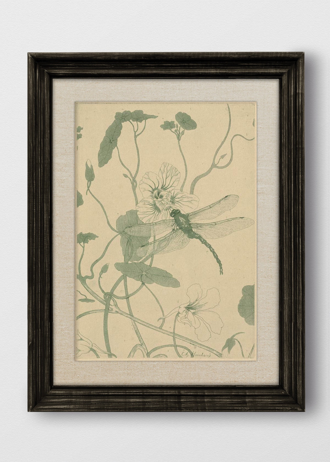 VINTAGE NEGRO LINO CRUDO