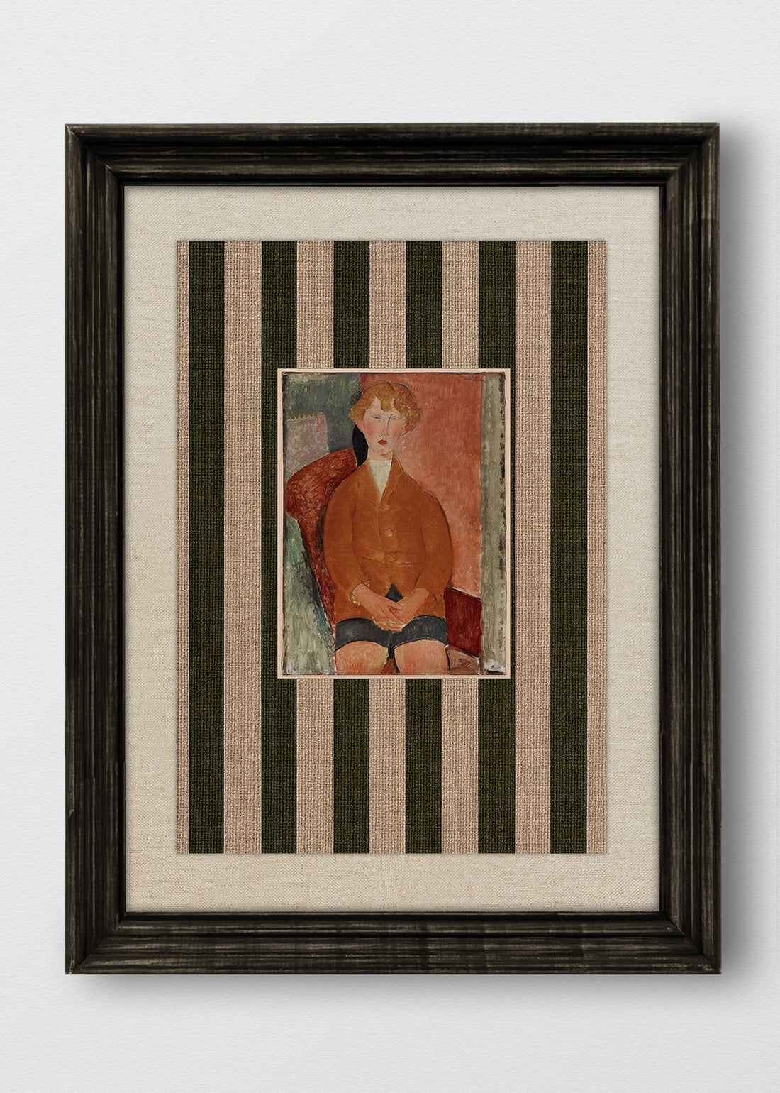 VINTAGE NEGRO LINO CRUDO