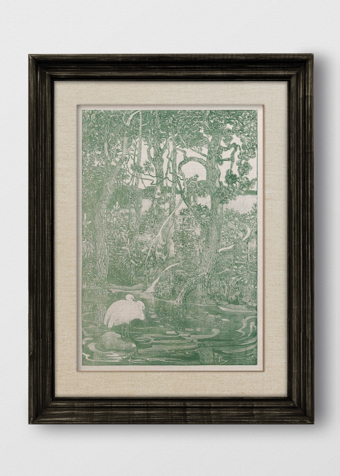 VINTAGE NEGRO LINO CRUDO
