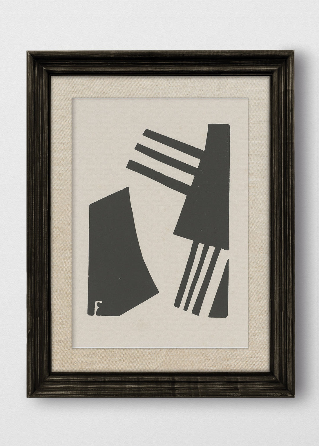 VINTAGE NEGRO LINO CRUDO