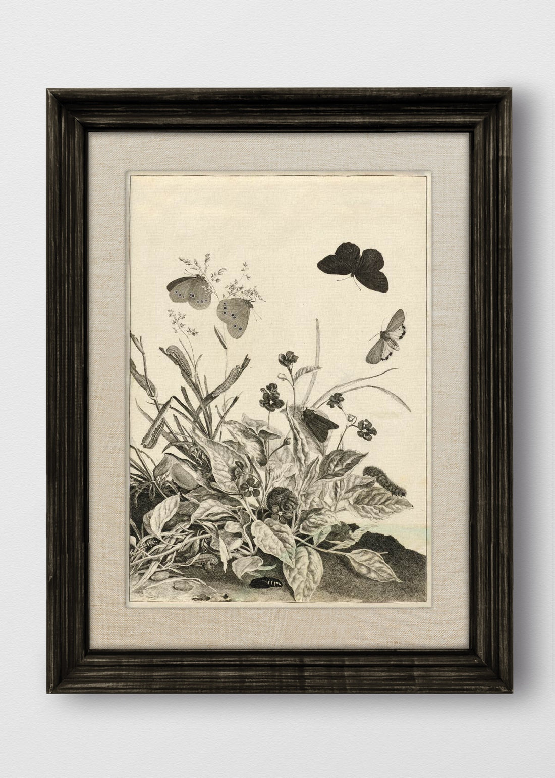 VINTAGE NEGRO LINO CRUDO