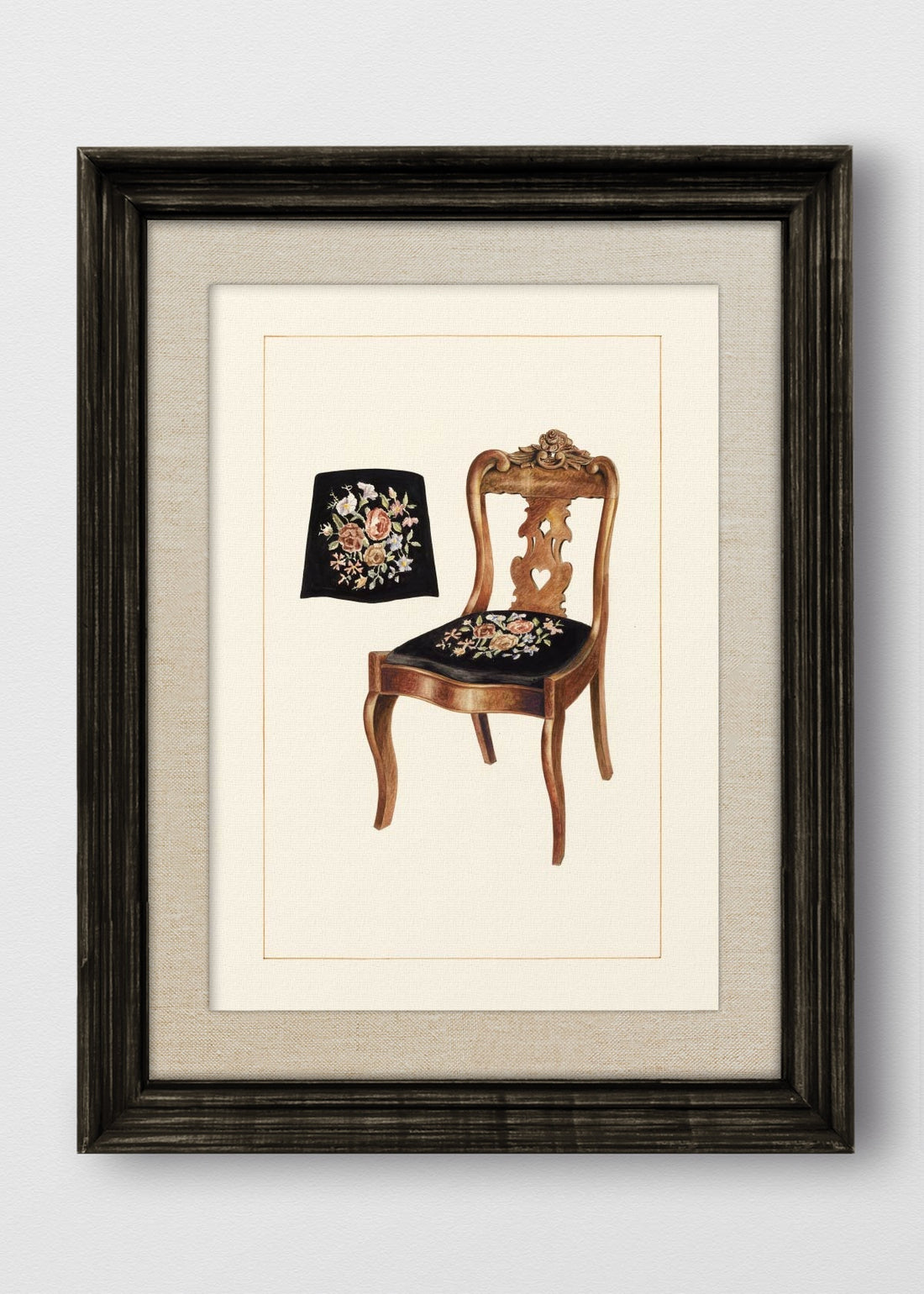 VINTAGE NEGRO LINO CRUDO