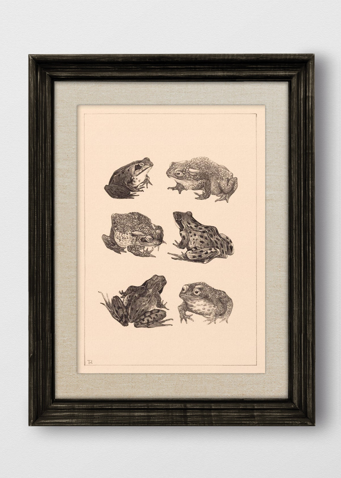 VINTAGE NEGRO LINO CRUDO
