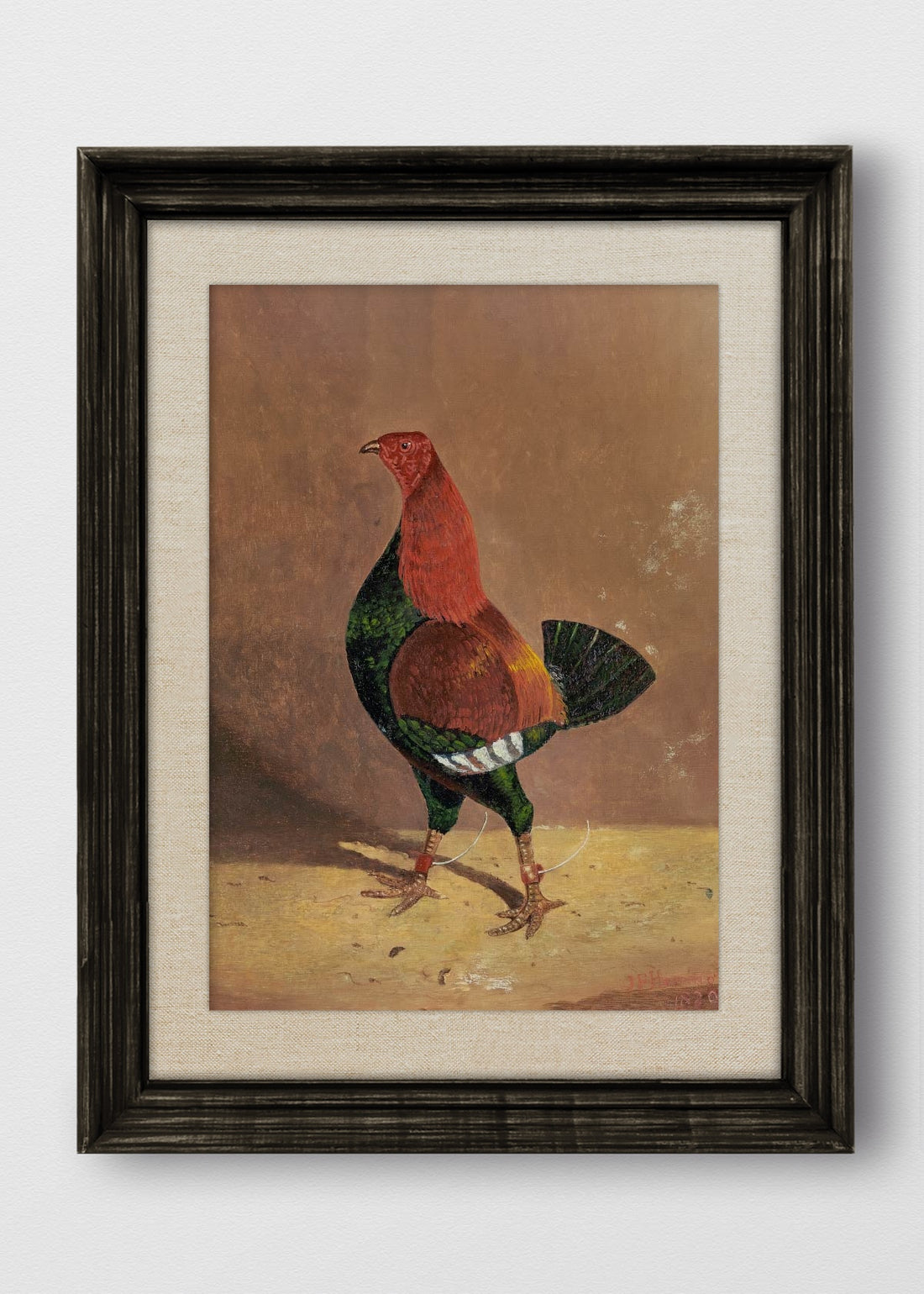 VINTAGE NEGRO LINO CRUDO