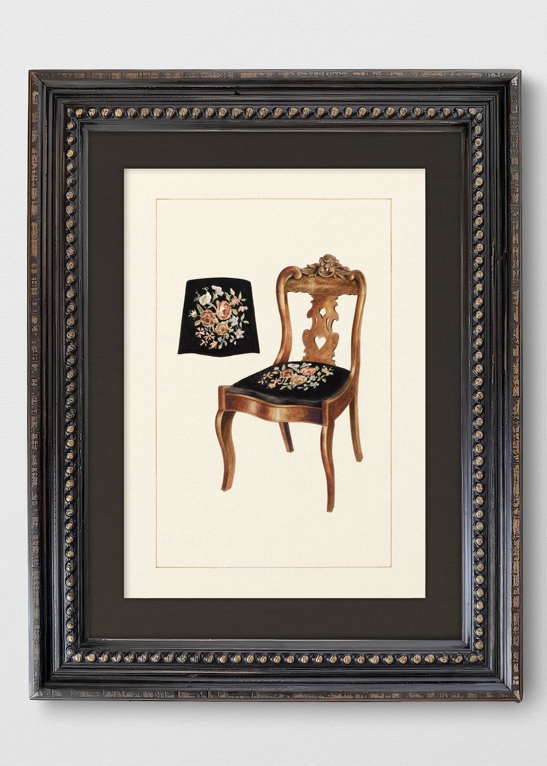 VINTAGE PERLAS LINO NEGRO