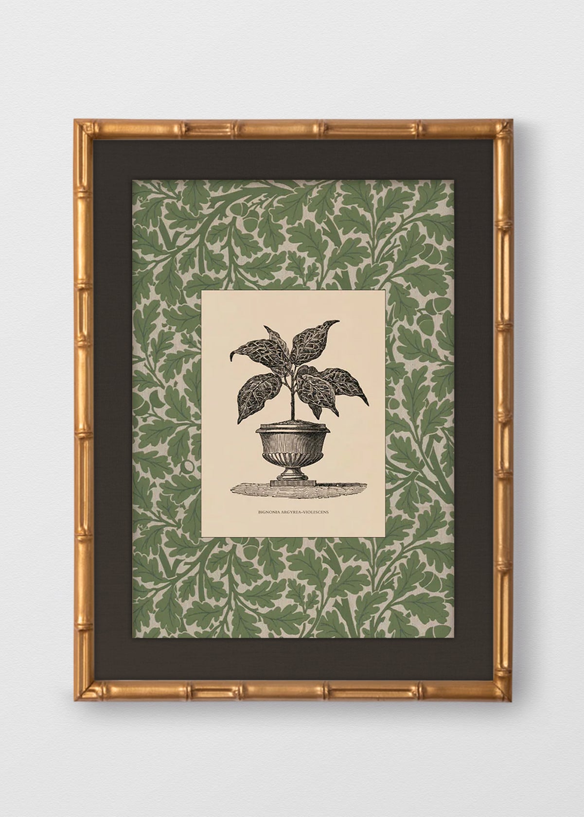 BAMBÚ DORADO ANTIGUO LINO NEGRO