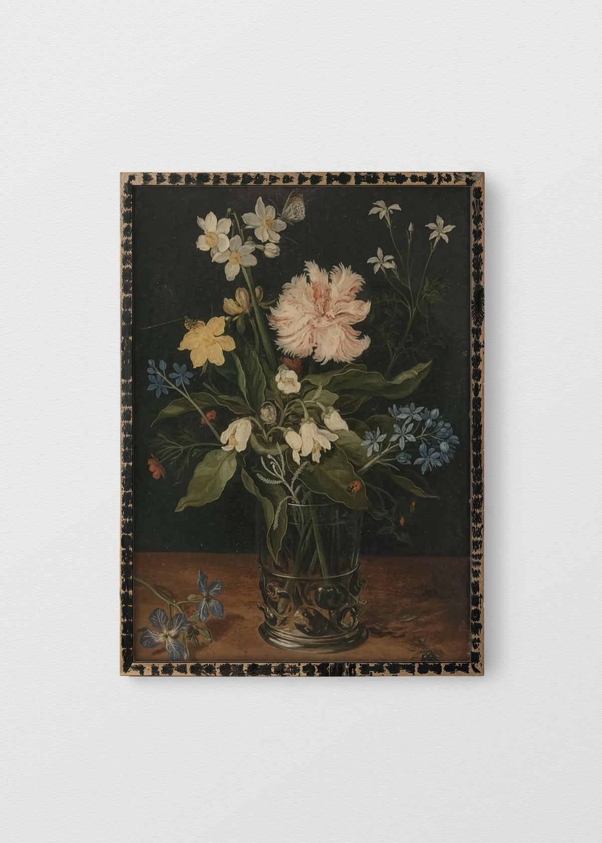 Cuadro Canvas Flores en un Vaso