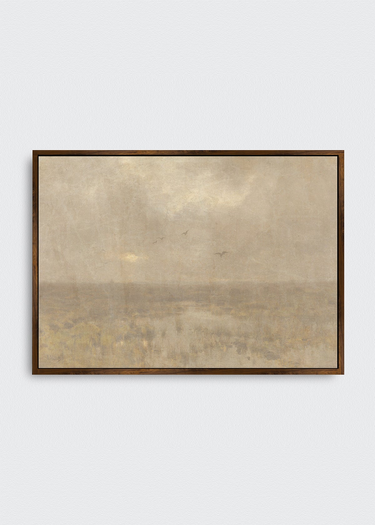 Cuadro canvas paisaje neutro N1