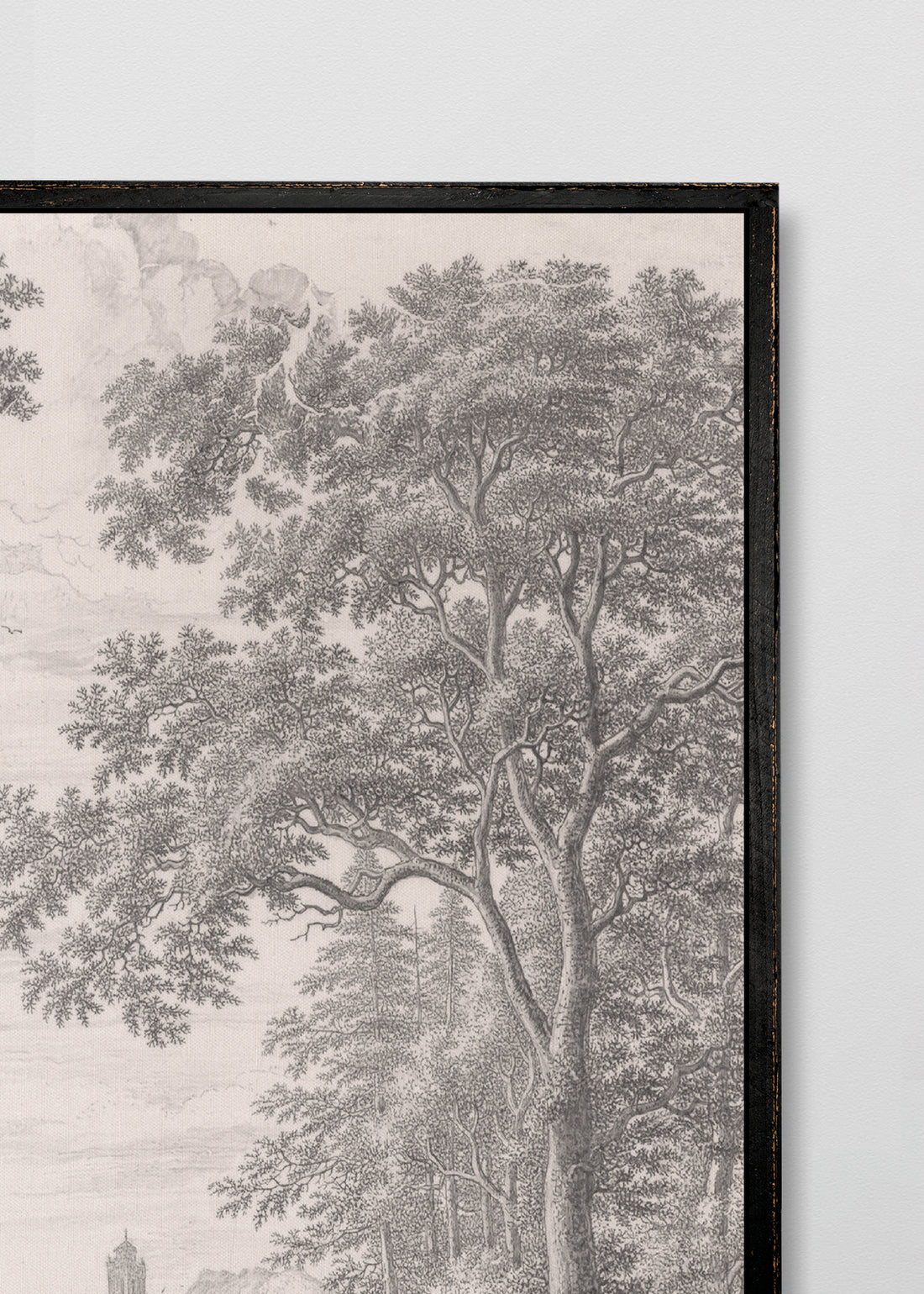 Paneles Murales de lino toile de Jouy - Serie 03