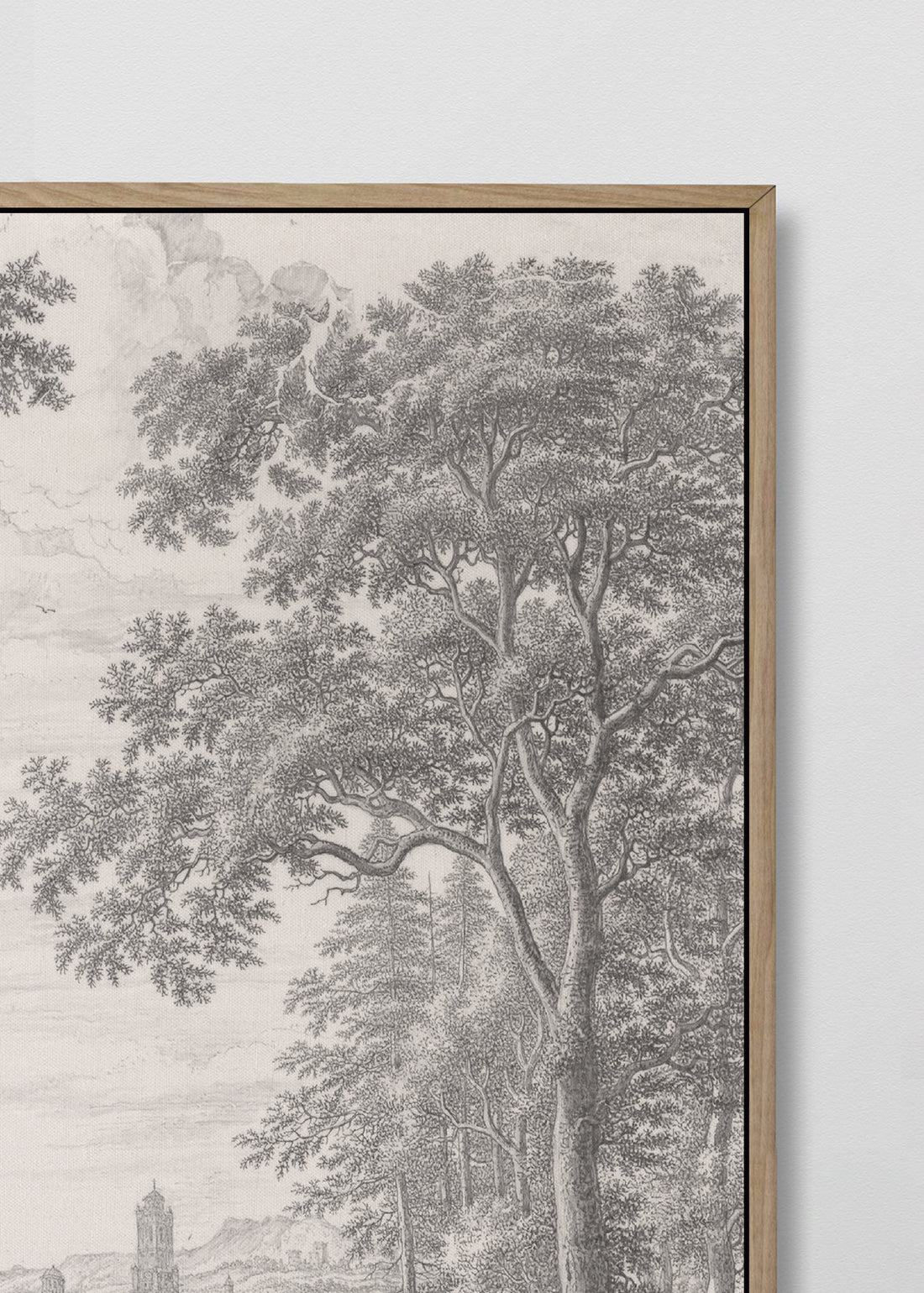 Paneles Murales de lino toile de Jouy - Serie 03