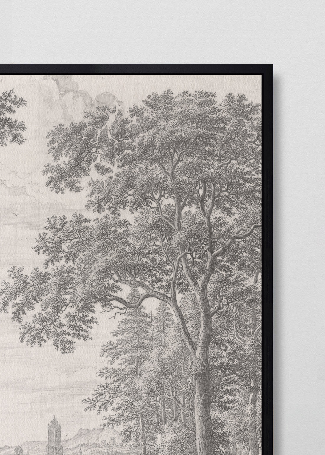 Paneles Murales de lino toile de Jouy - Serie 03