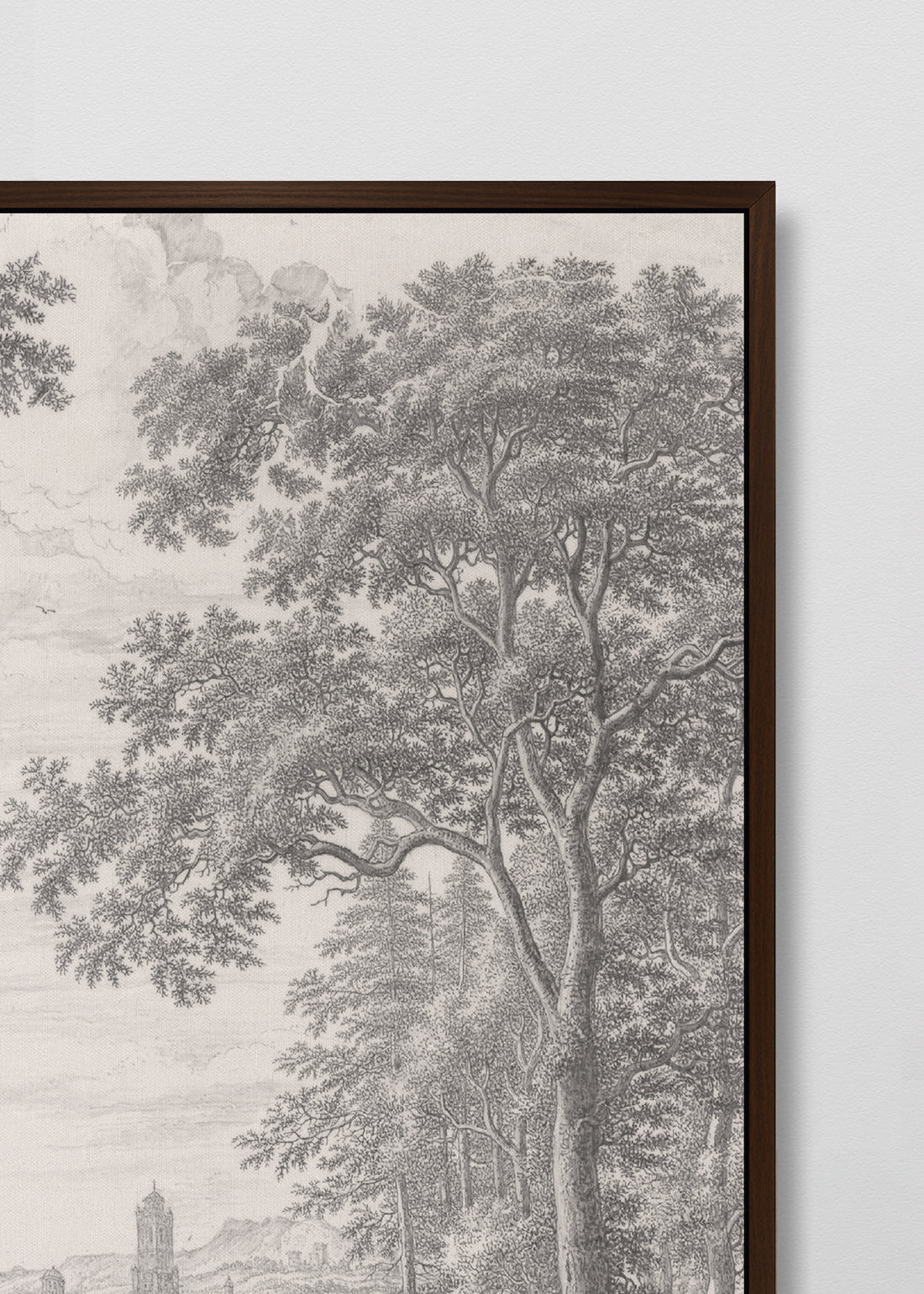 Paneles Murales de lino toile de Jouy - Serie 03
