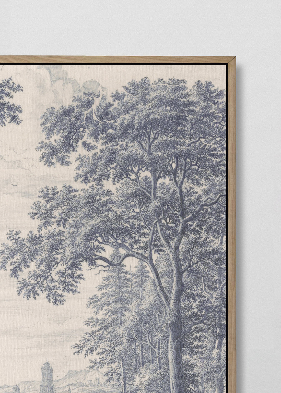 Paneles Murales de lino toile de Jouy - Serie 03