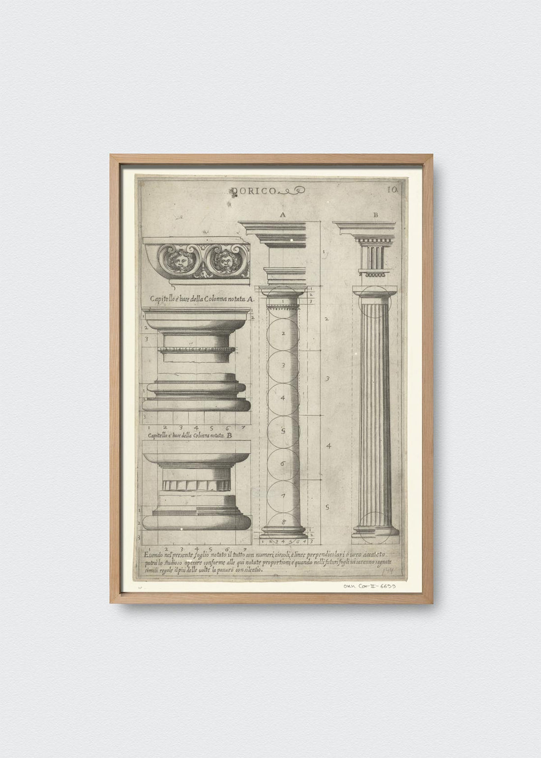 Dibujo columna ii (V)