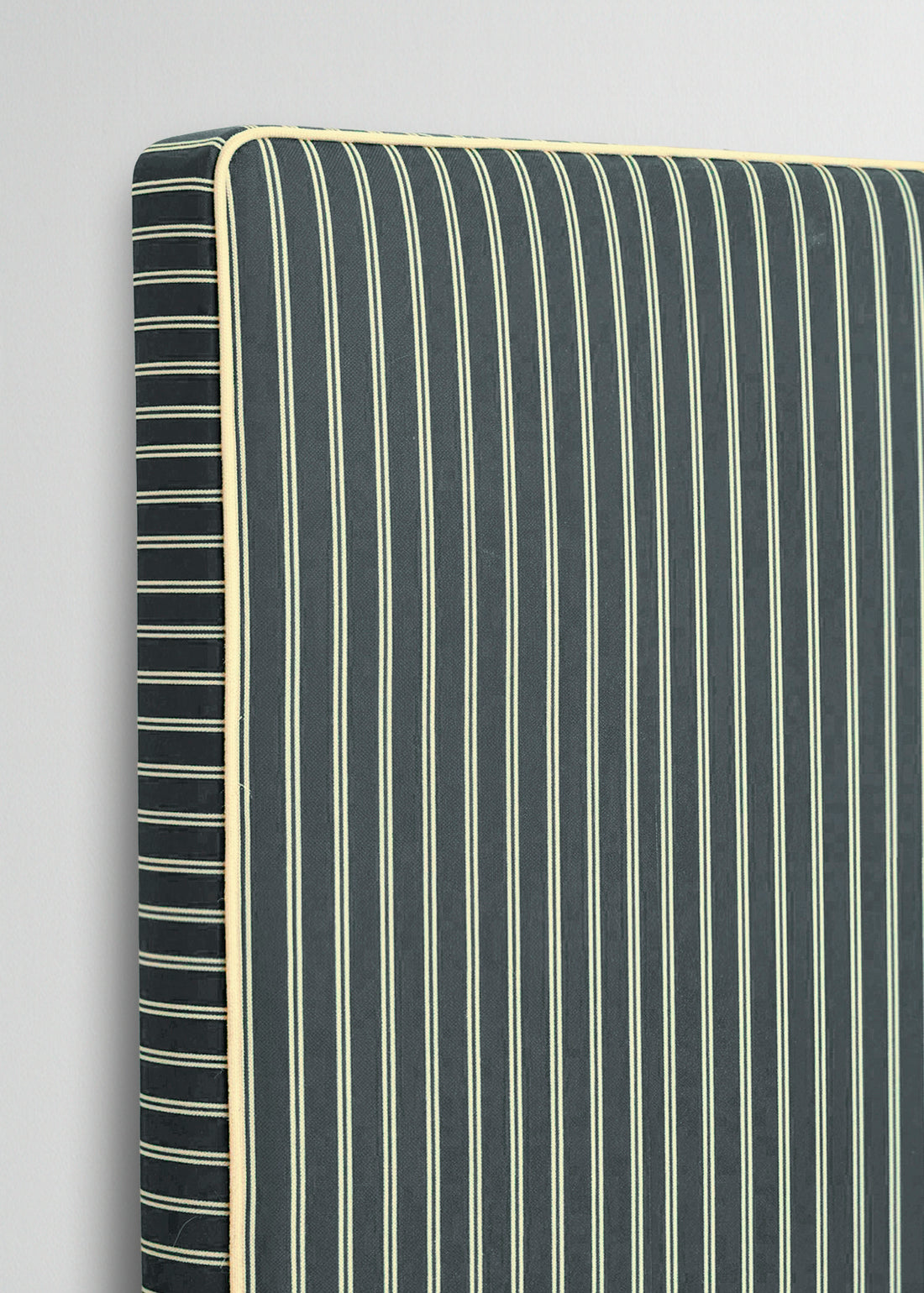 Respaldo Ester Líneas Azul Navy-Vainilla