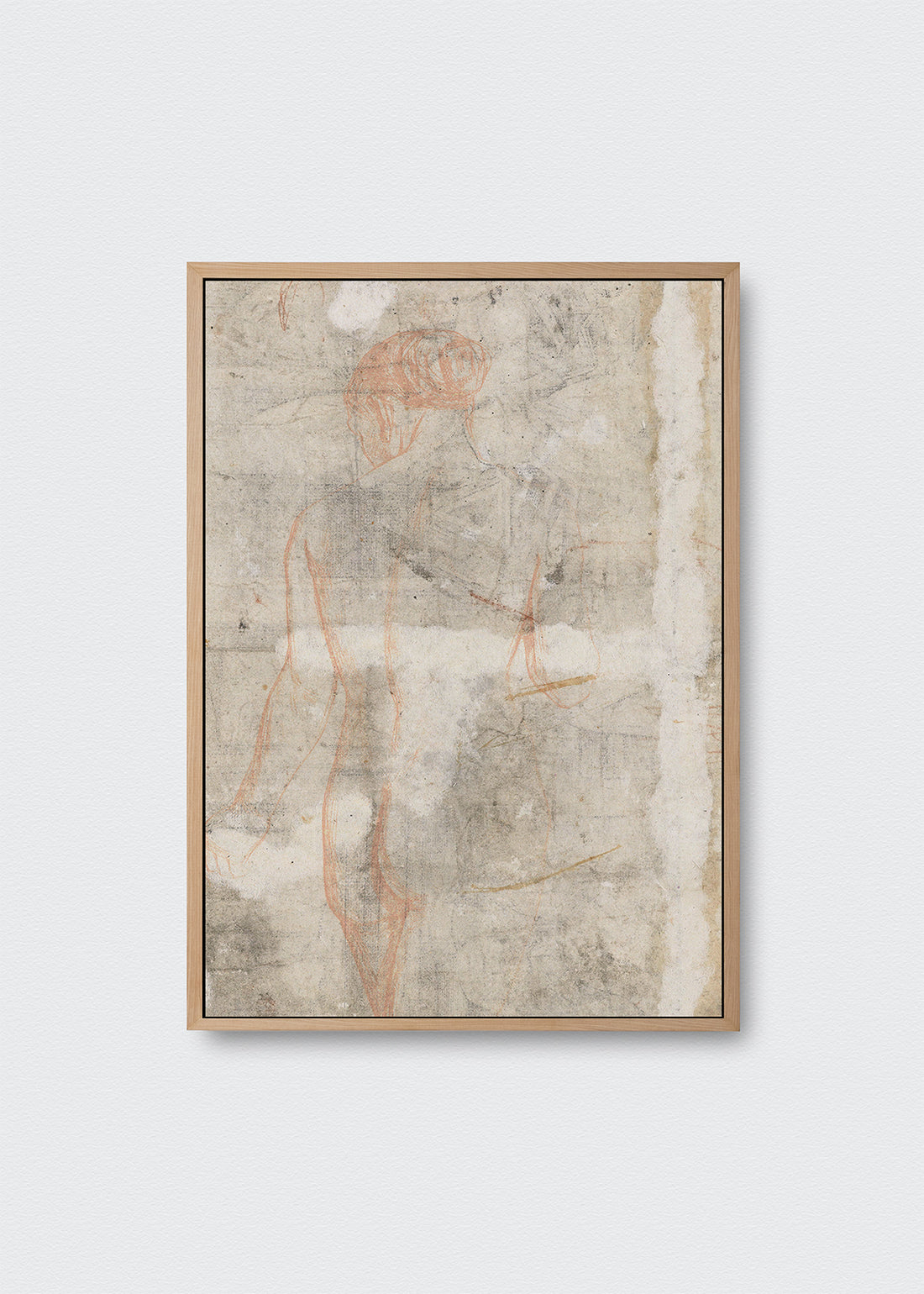 Cuadro canvas cuerpo en movimiento