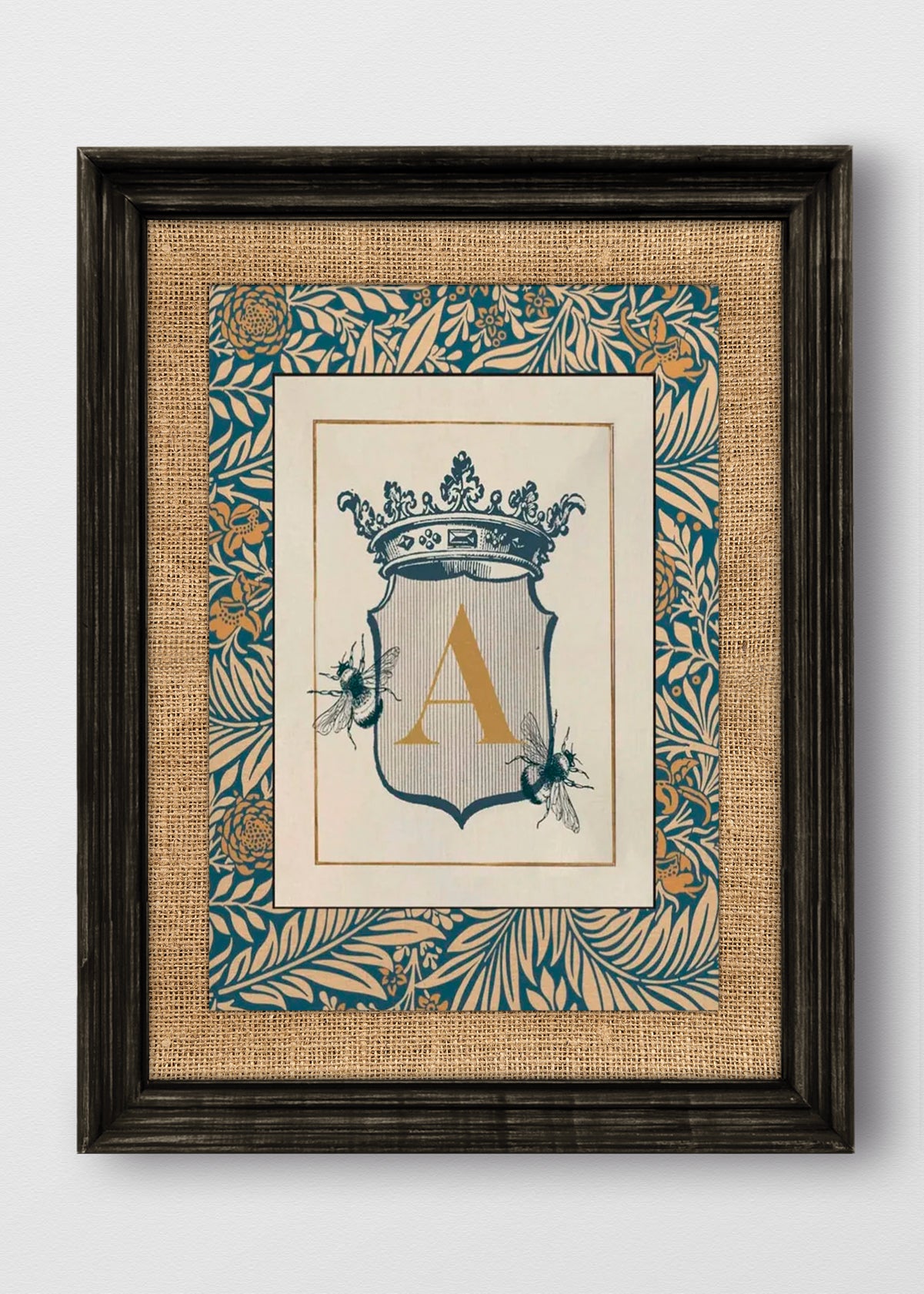 VINTAGE NEGRO ARPILLERA