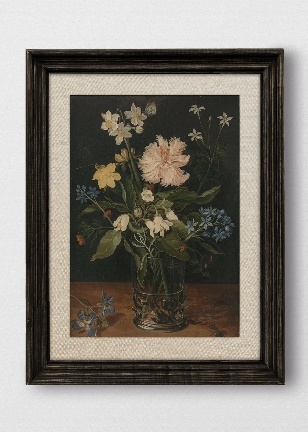VINTAGE NEGRO LINO CRUDO