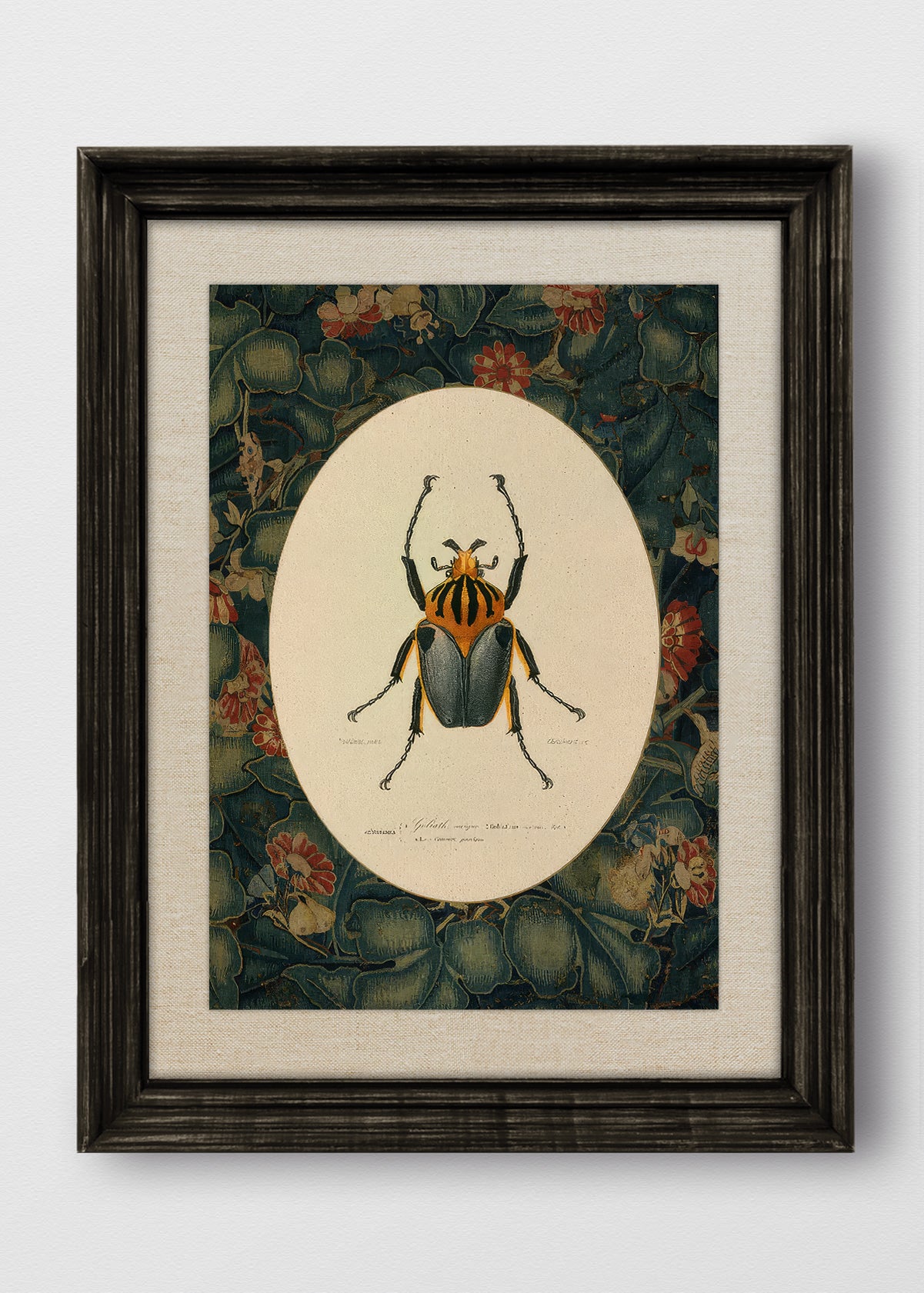 VINTAGE NEGRO LINO CRUDO