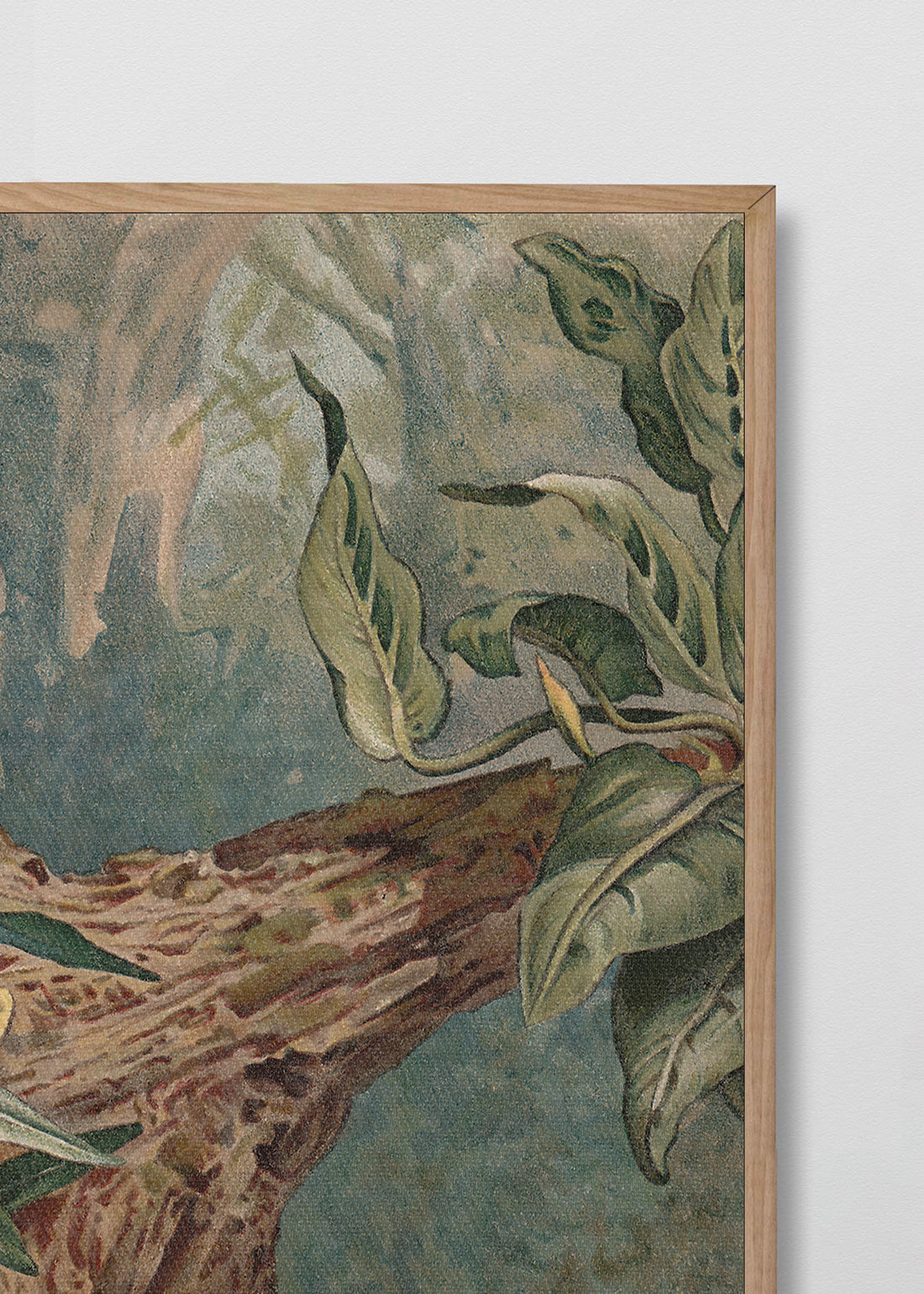 Paneles Murales de lino jungla - Serie 02