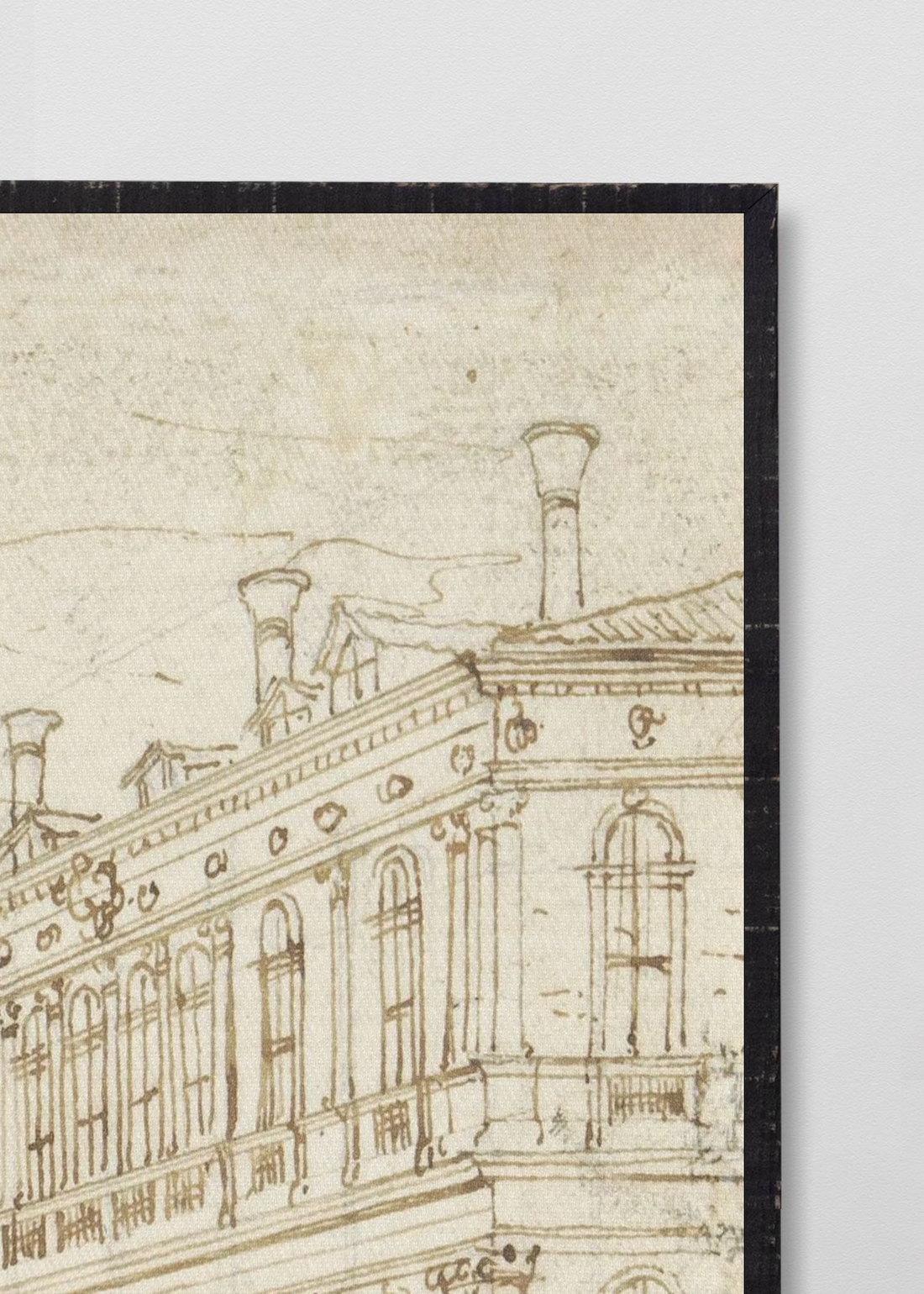 Paneles Murales de lino Dibujo Rivera - Serie 02