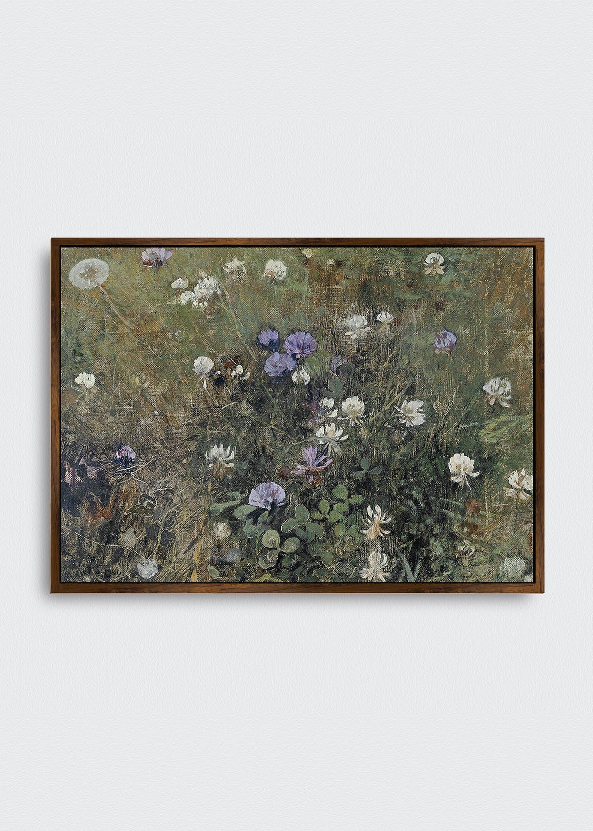 Cuadro canvas flores silvestres