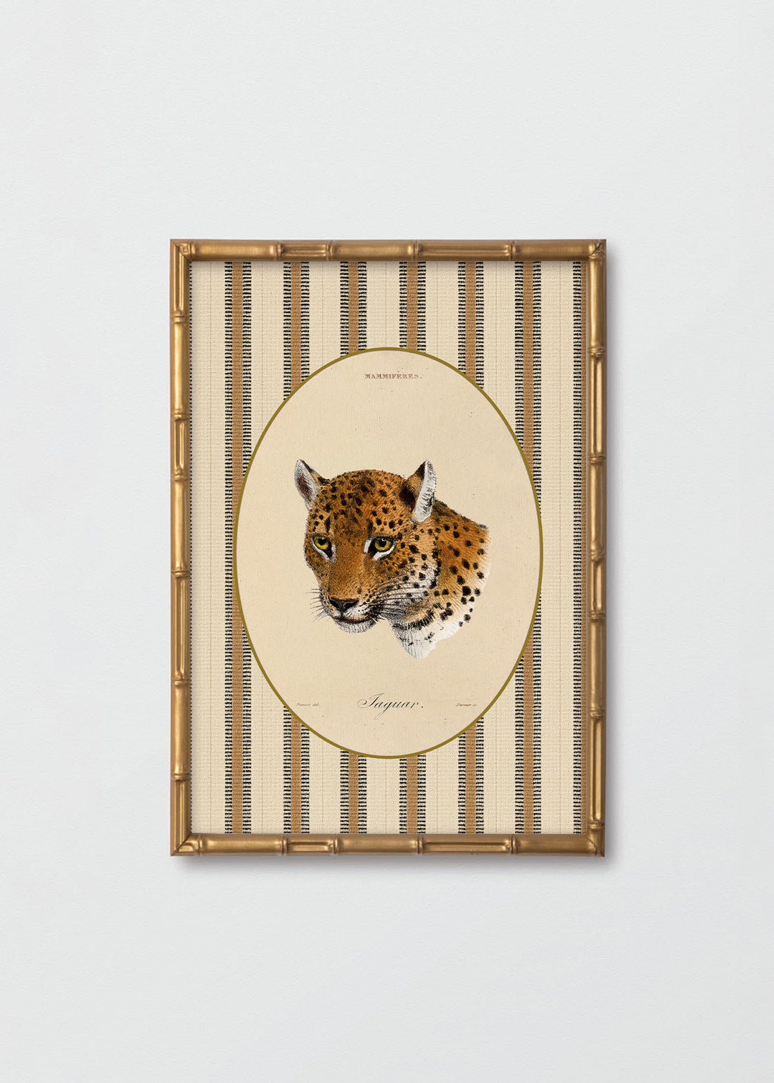 Regalo Entrega Flash - Cuadro Papel Algodón Leopardo Rayas