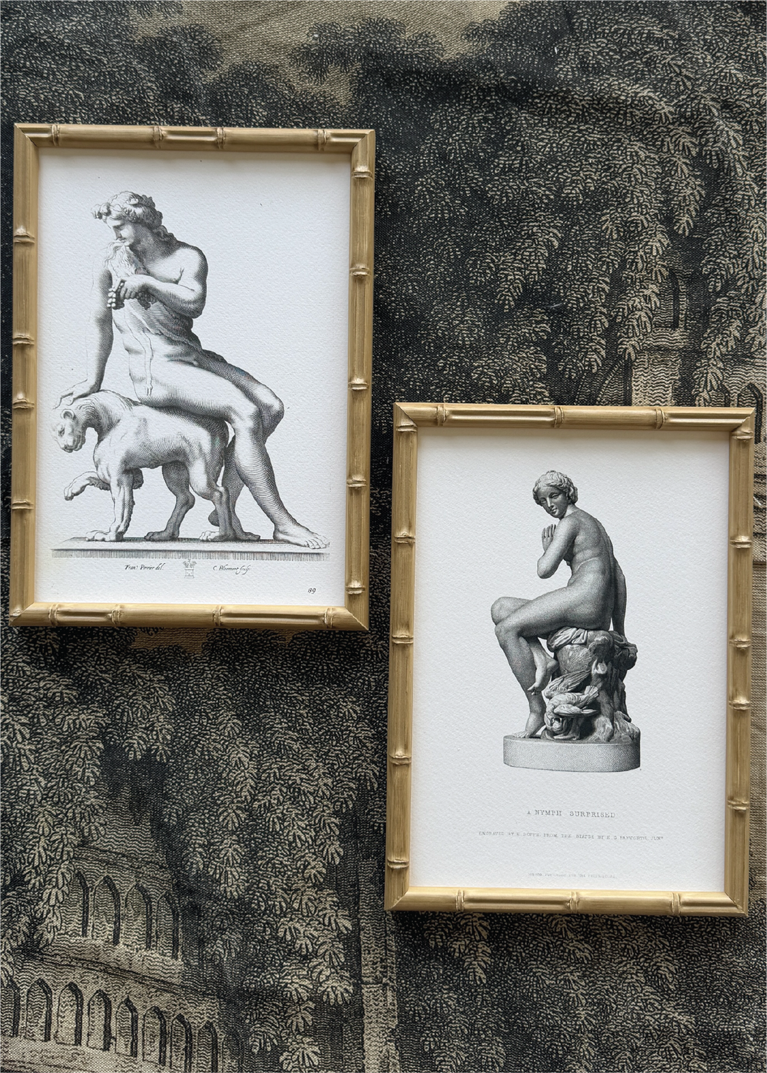 -Cuadro Papel Algodón nympha - REBAJAS