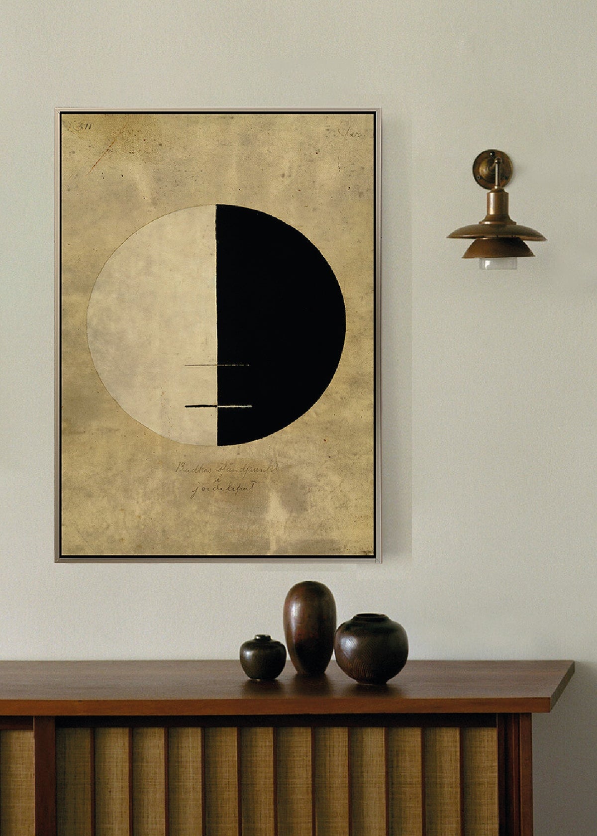Ambiente - Cuadro Canvas Figura Abstracta I