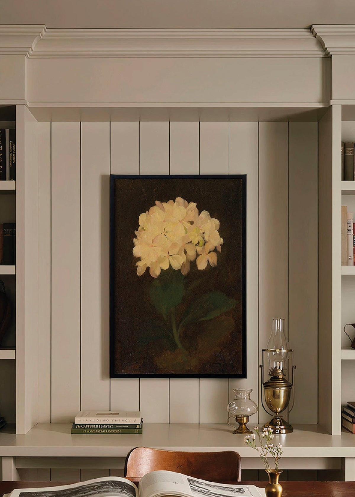 Ambiente - Cuadro Canvas Antique Hortensia