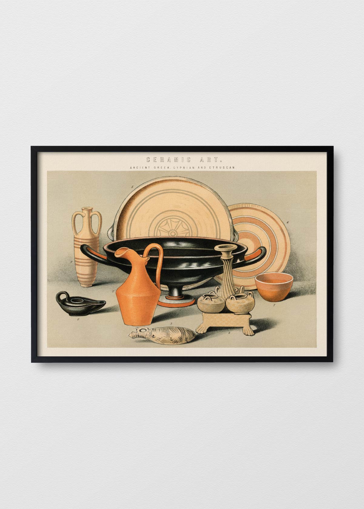 Ancient Ceramic Art - Testimoniaprints
