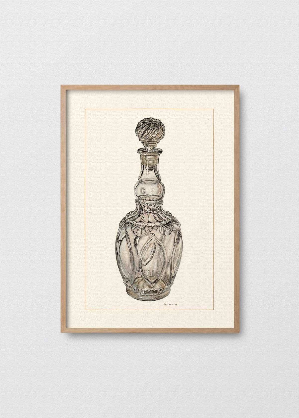 Botella de Cristal - Testimoniaprints