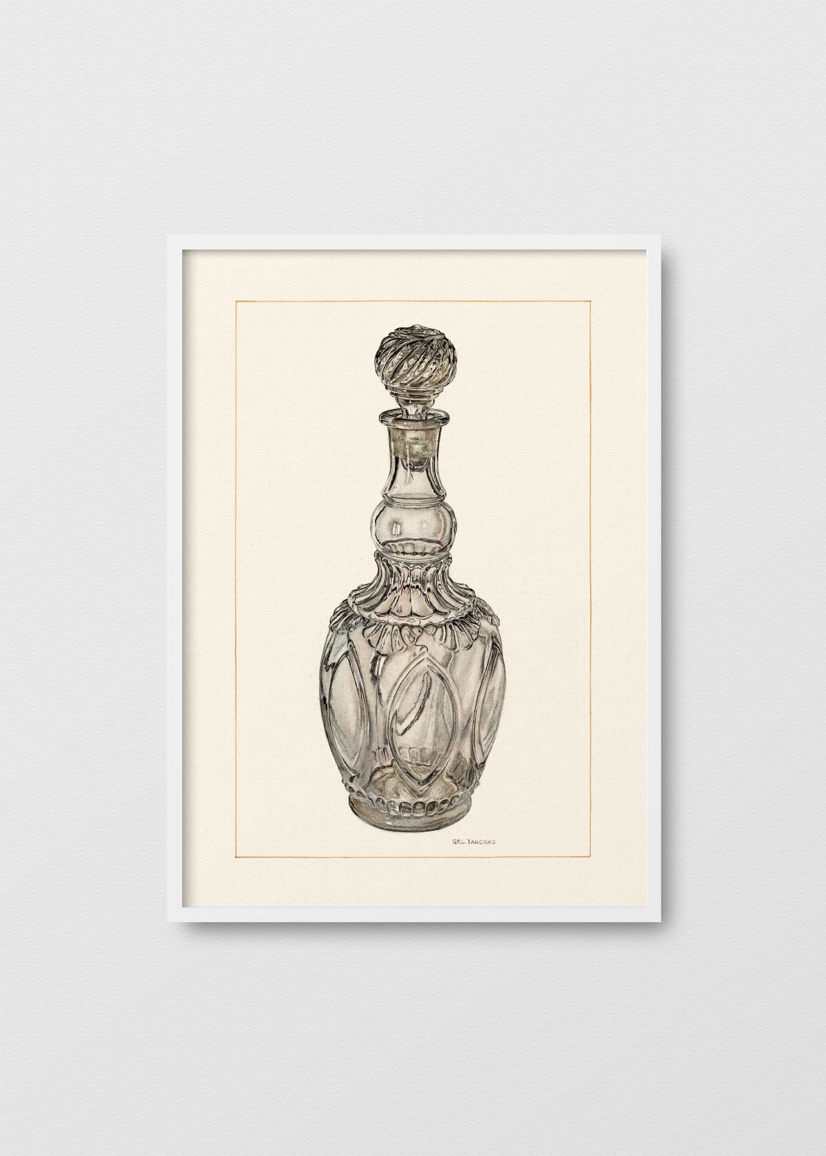 Botella de Cristal - Testimoniaprints