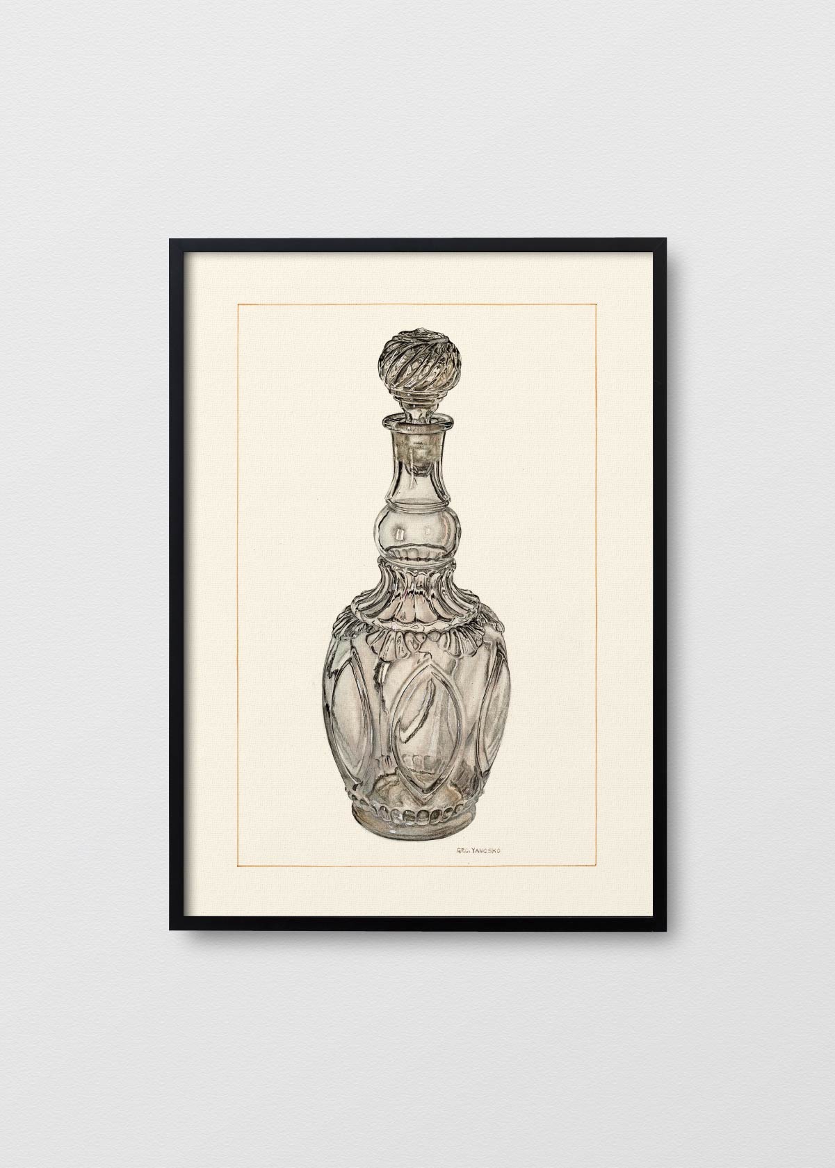 Botella de Cristal - Testimoniaprints