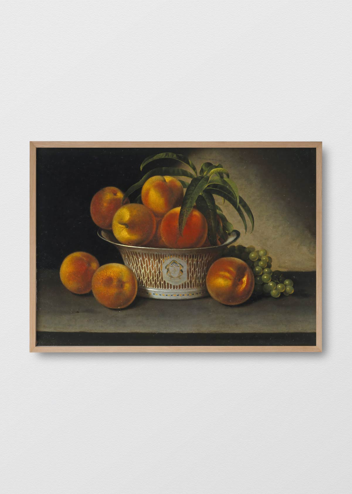Canvas Bodegón Damascos - Testimoniaprints