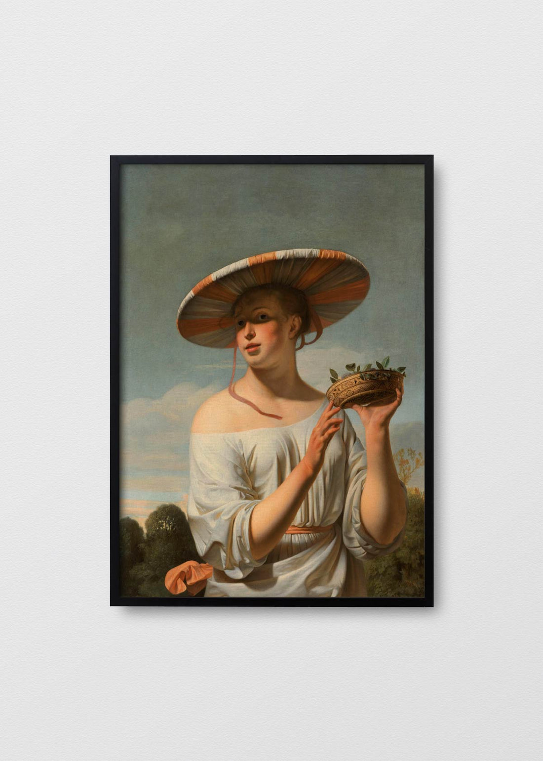 Canvas Mujer con Sombrero - Testimoniaprints