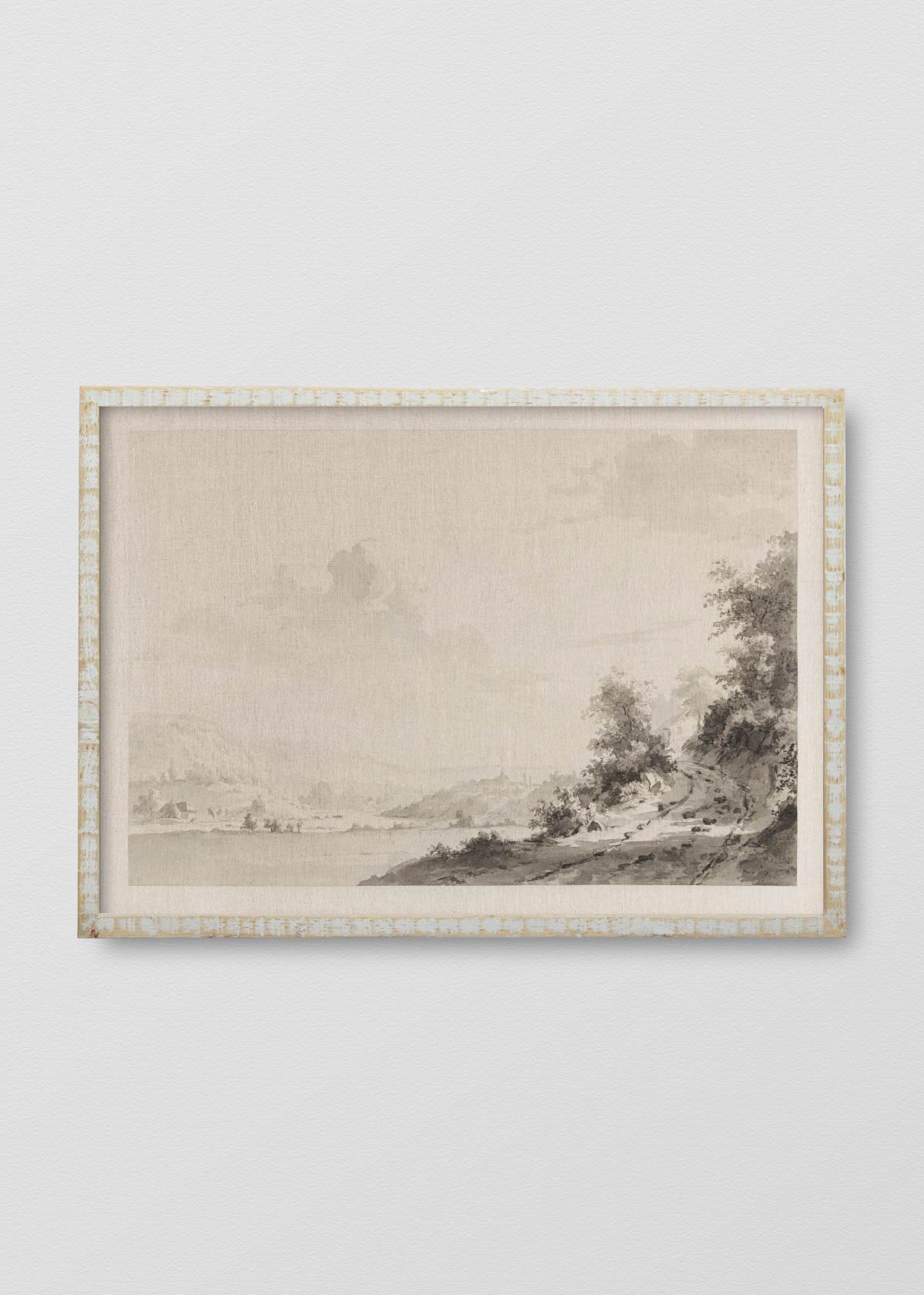 Cuadro Lino Next to the River - Testimoniaprints