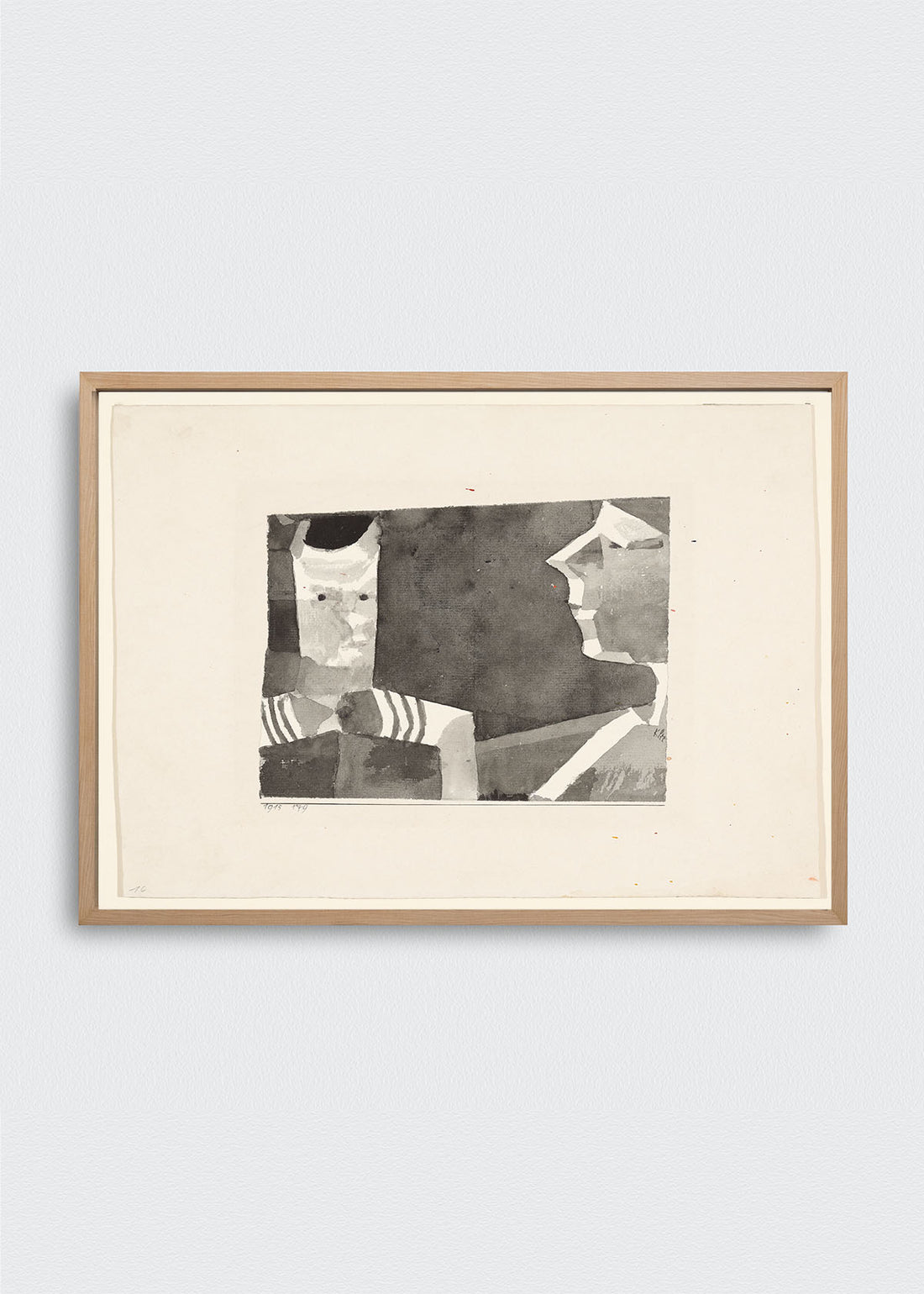 Cuadro Tía y Sobrino Paul Klee - Testimoniaprints