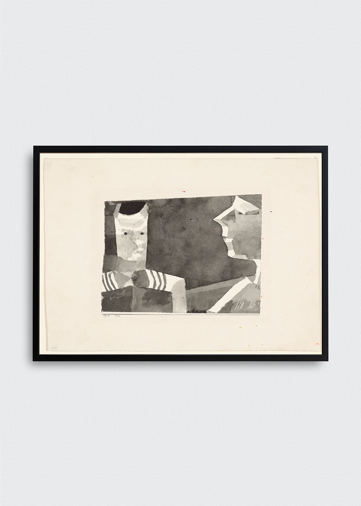 Cuadro Tía y Sobrino Paul Klee - Testimoniaprints