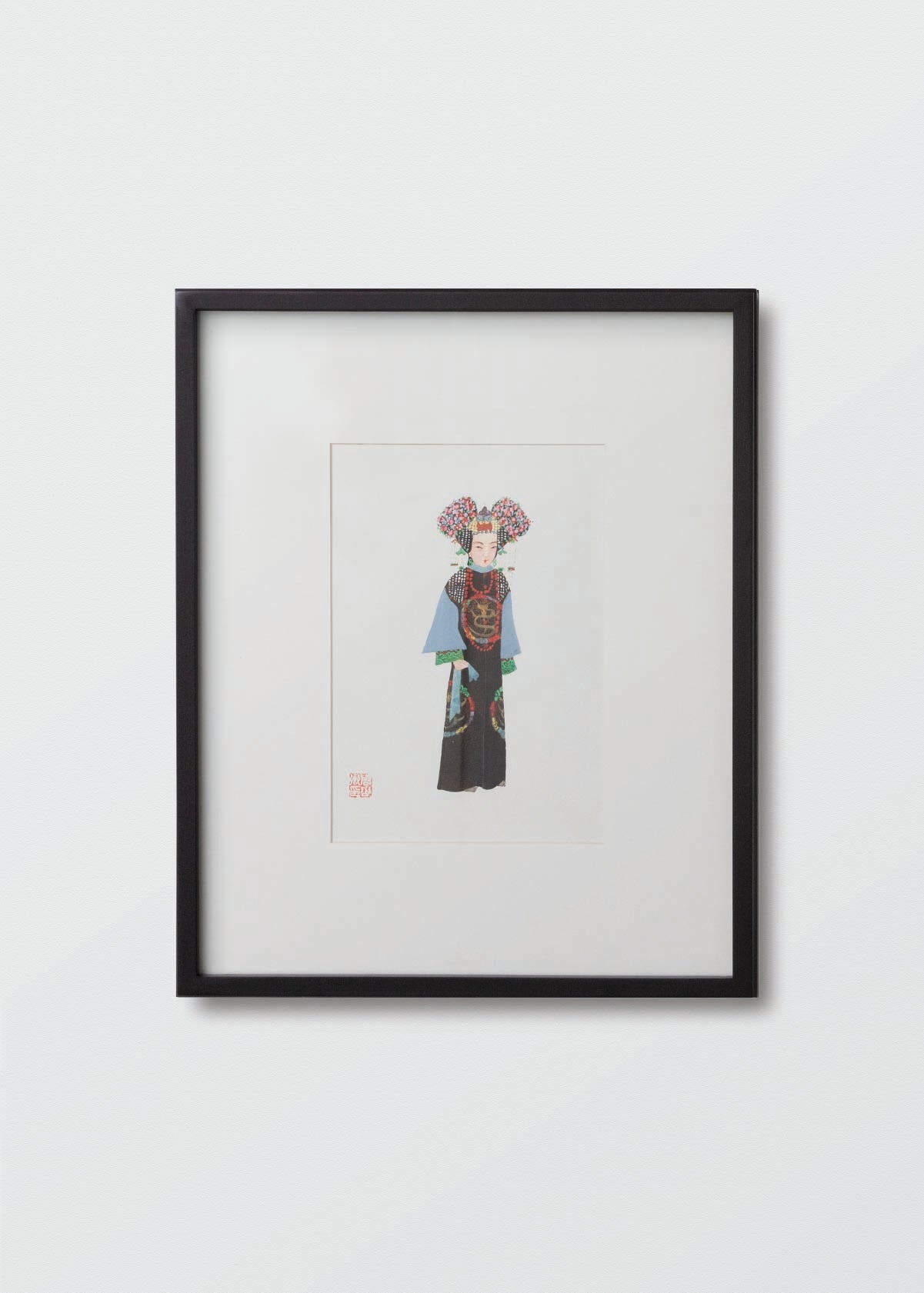 Cuatro Personajes Chinos - Testimoniaprints