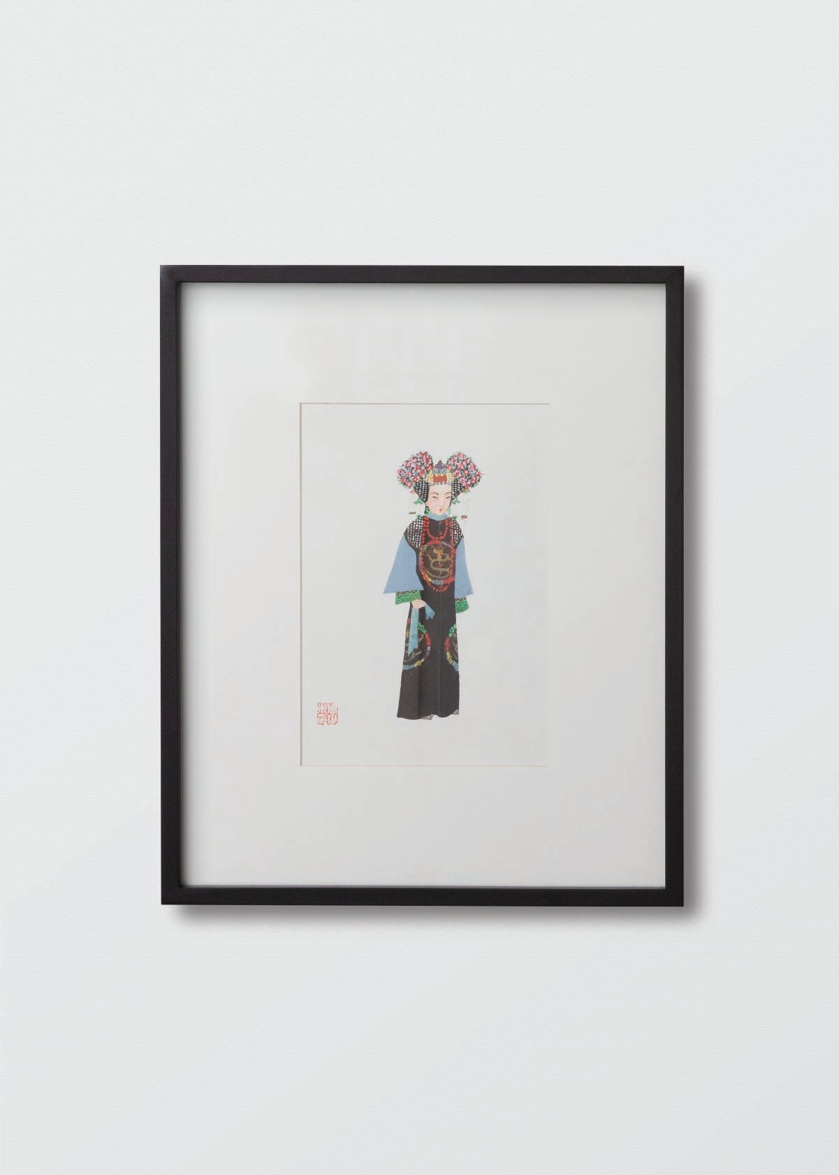 Cuatro Personajes Chinos - Testimoniaprints