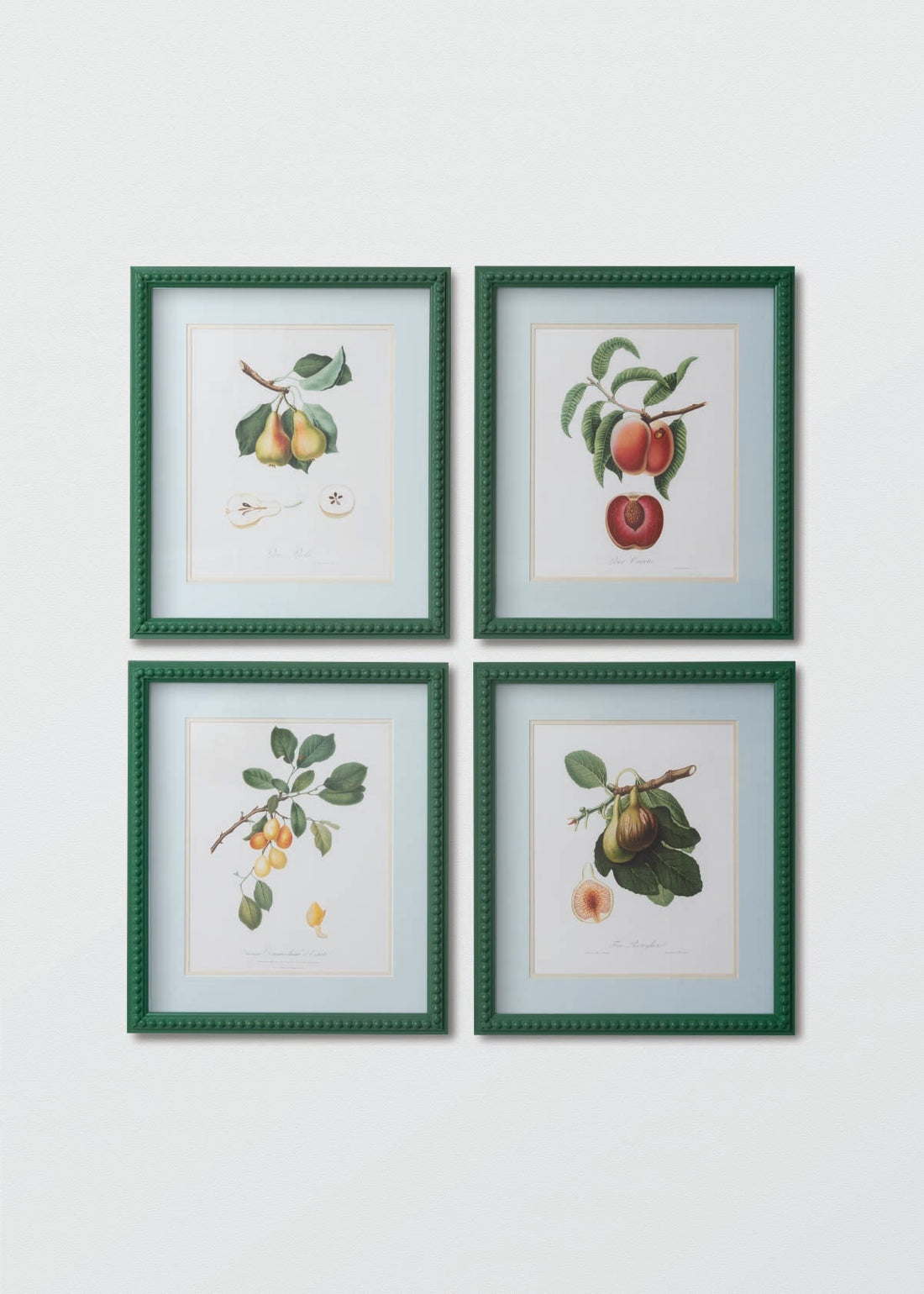Frutas en Perlas Verdes - Testimoniaprints