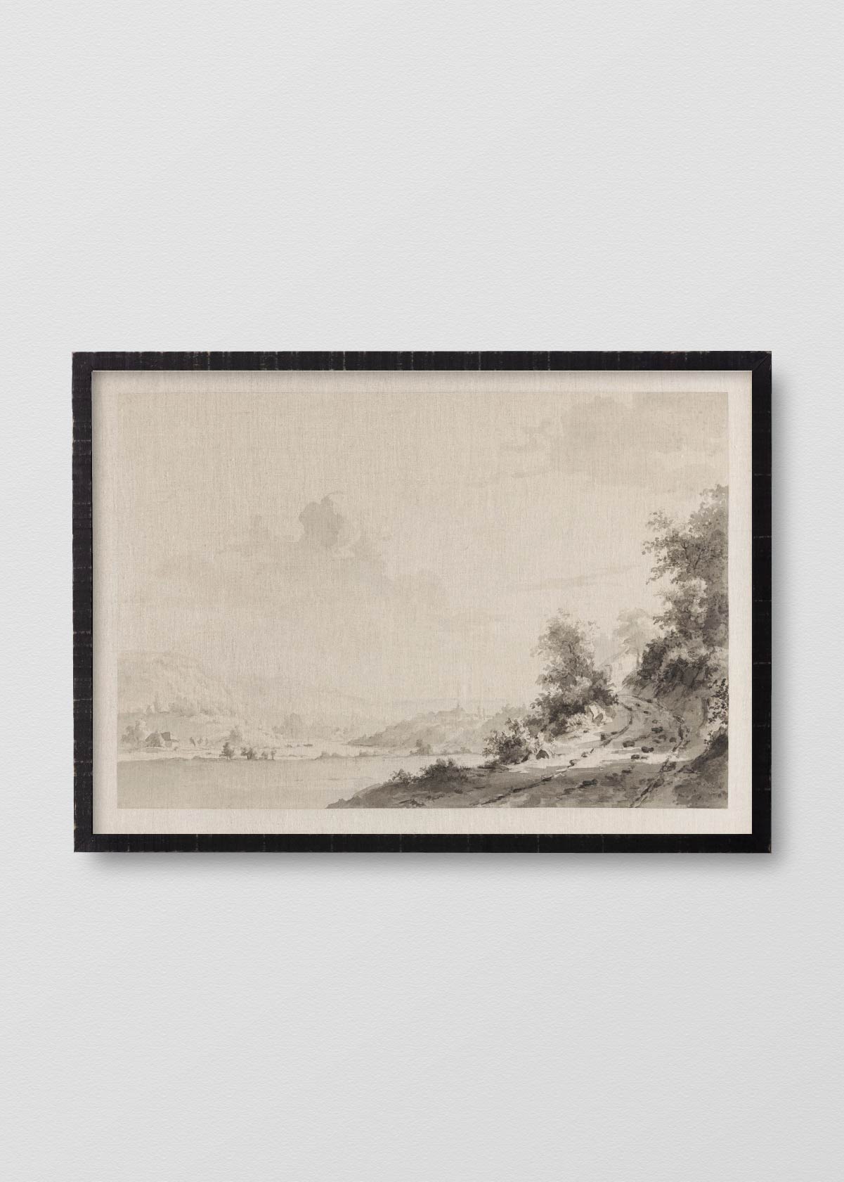 Lino Next to the River - Testimoniaprints