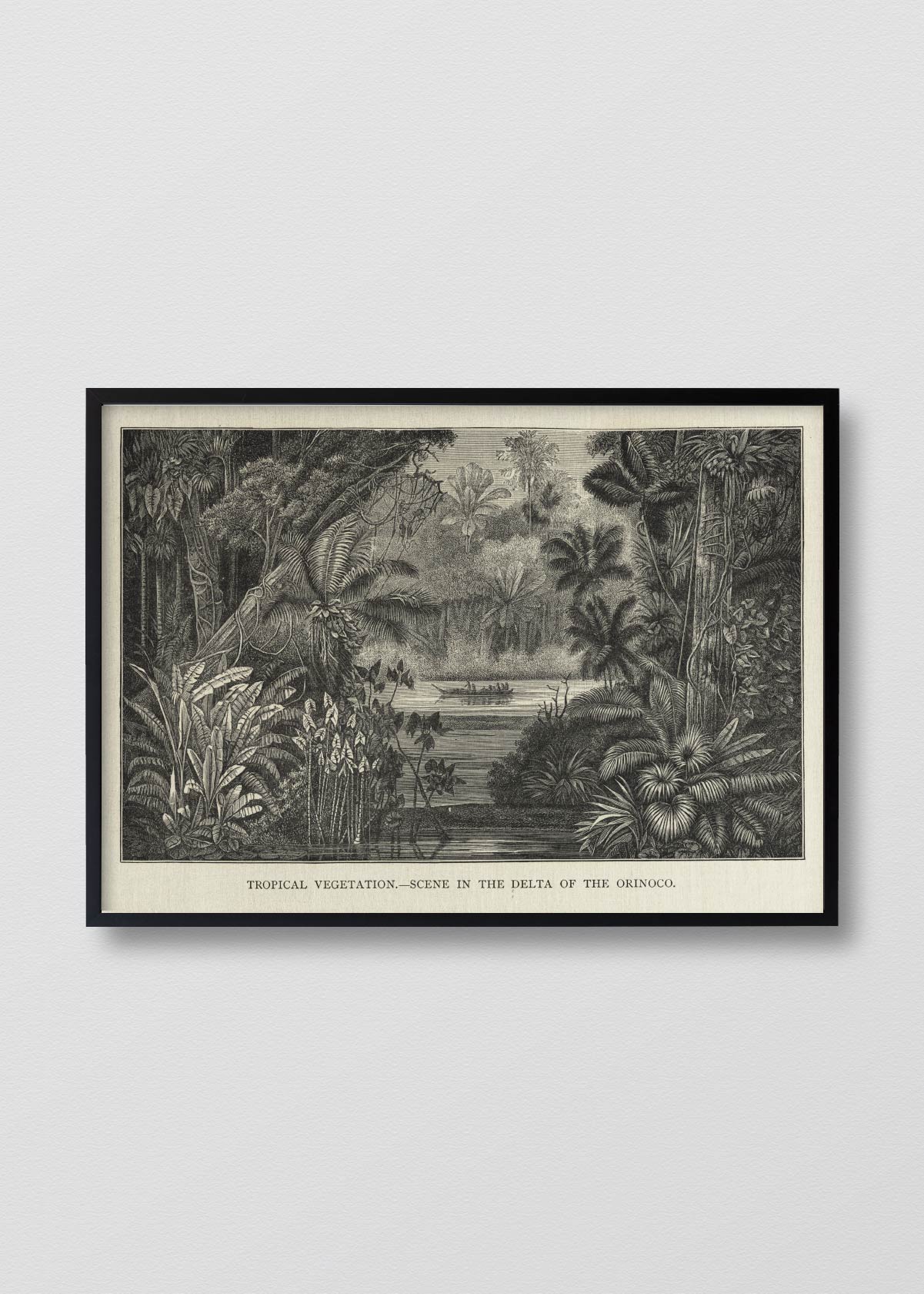 Lino Paisaje Jungla N2 - Testimoniaprints