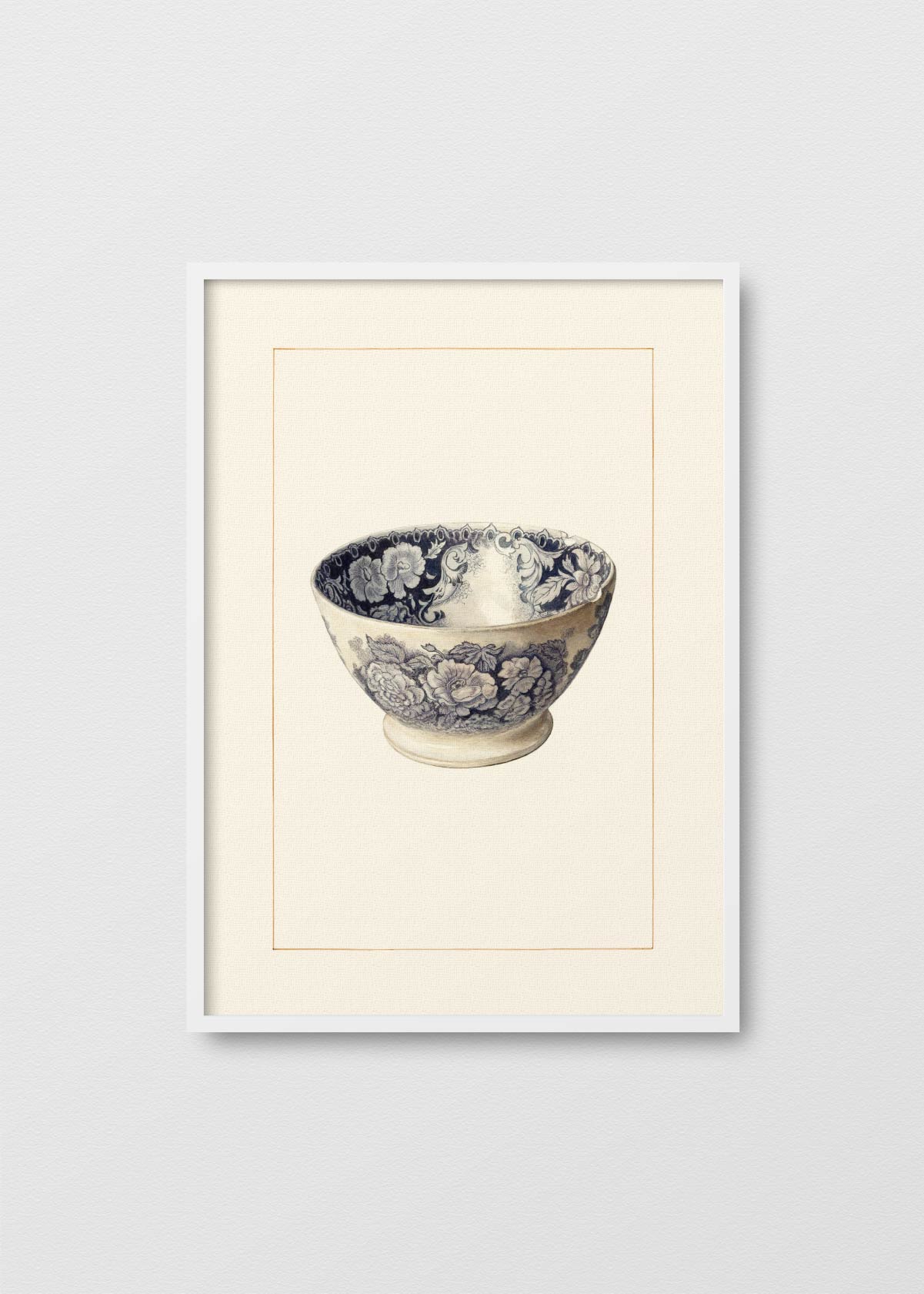 Plato Azul - Testimoniaprints