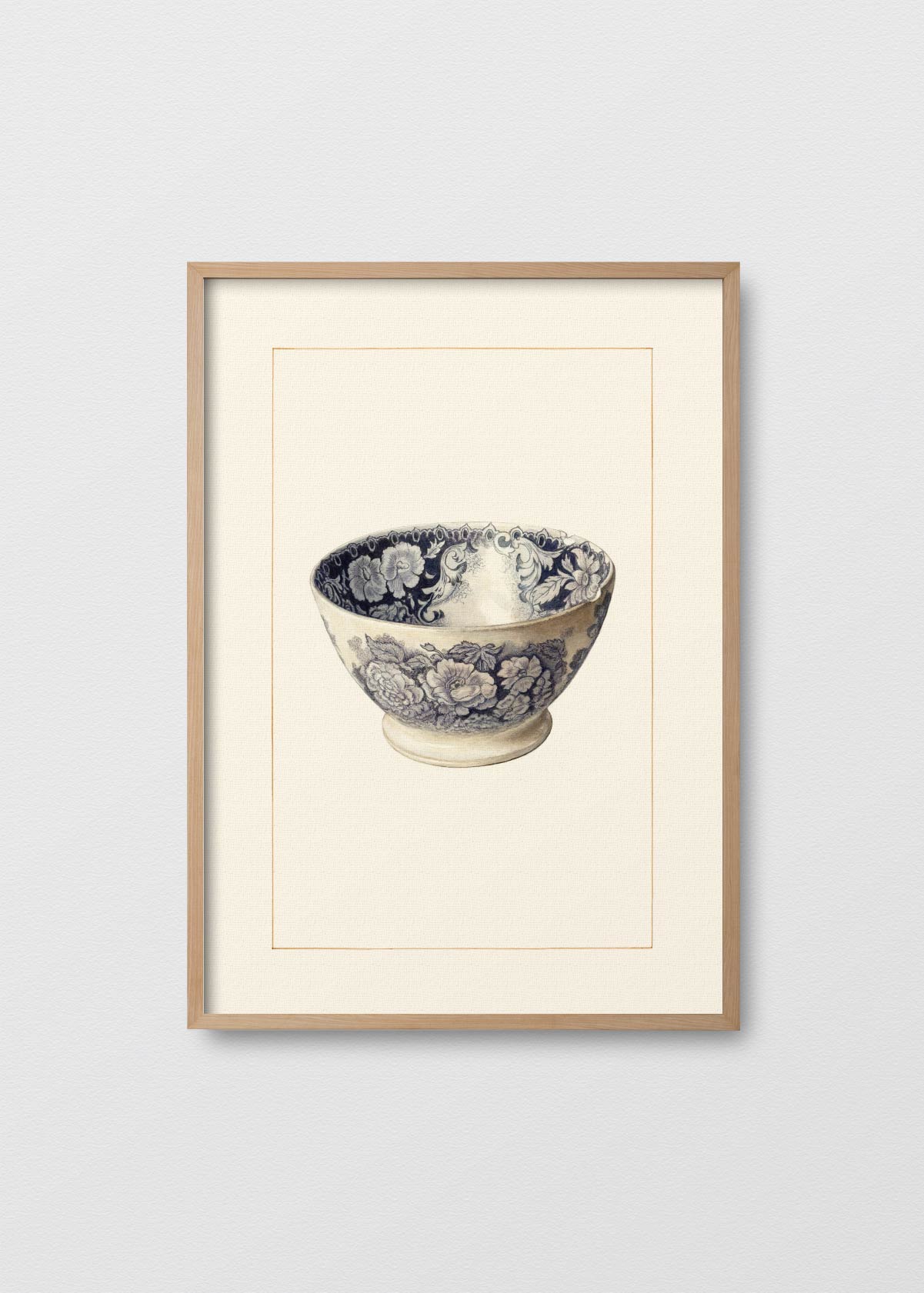 Plato Azul - Testimoniaprints